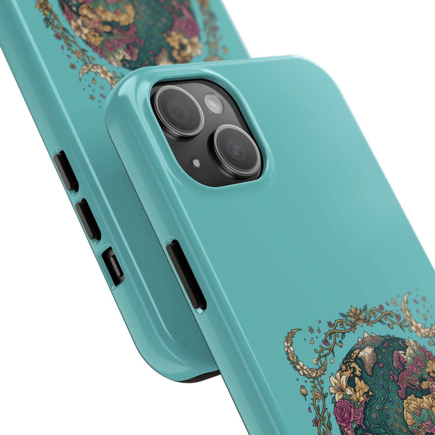 Mystical Floral Planet Phone Case — Tough Protective Phone Case