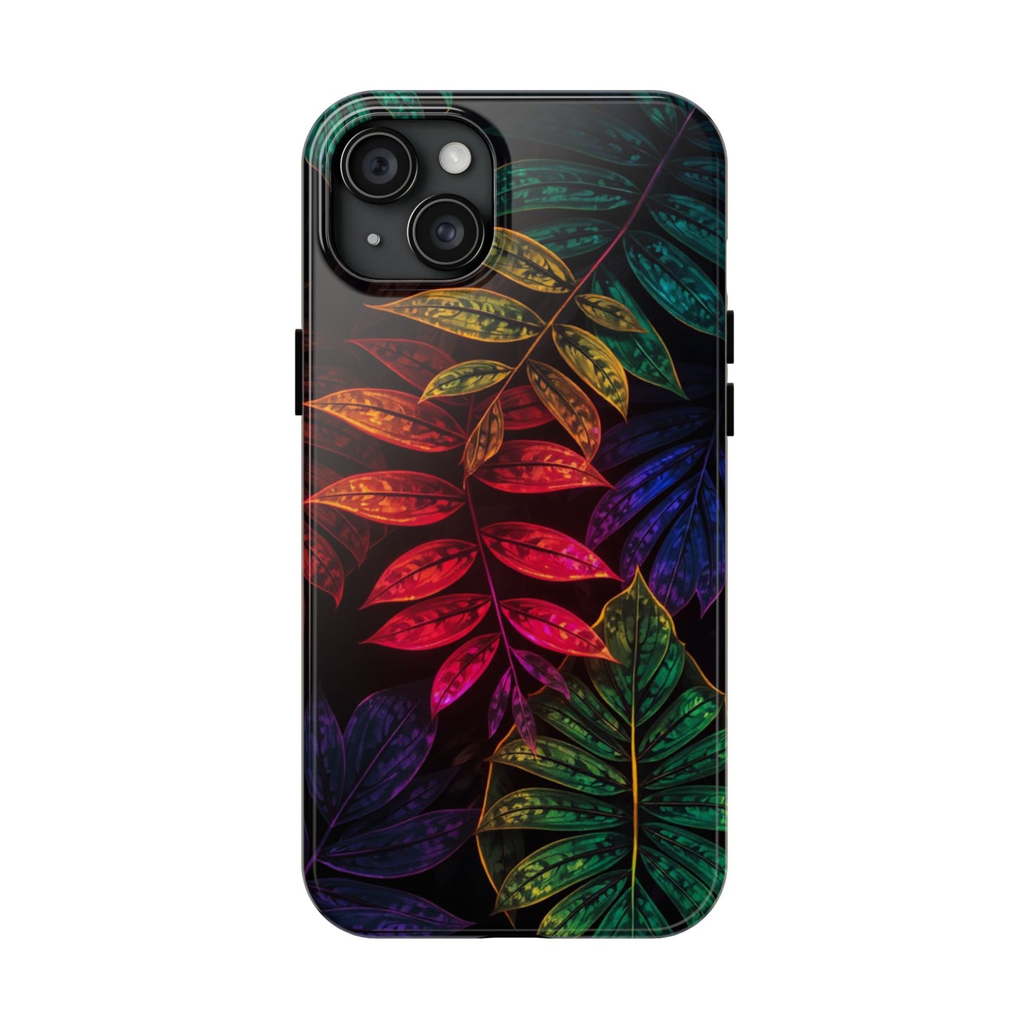 Vibrant Tropical Leaf Tough Phone Case