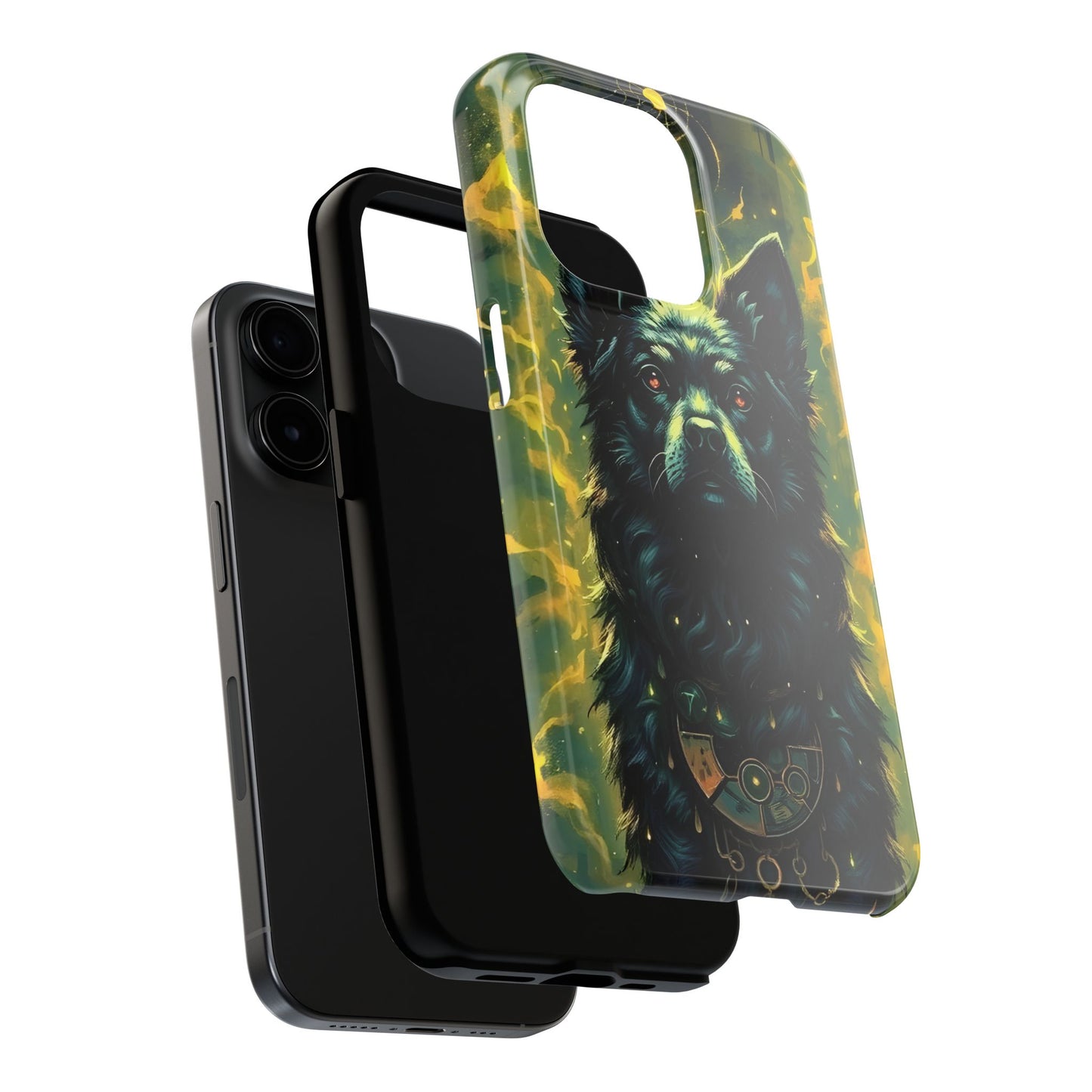 Mystical Dog Tribe Phone Case - Tough and Stylish for Pet Lovers - for iPhone