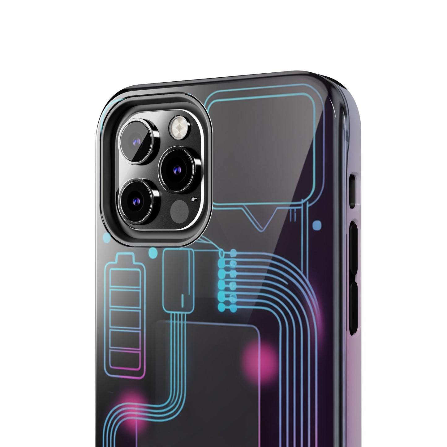 Cyberpunk Circuits Tough Phone Case