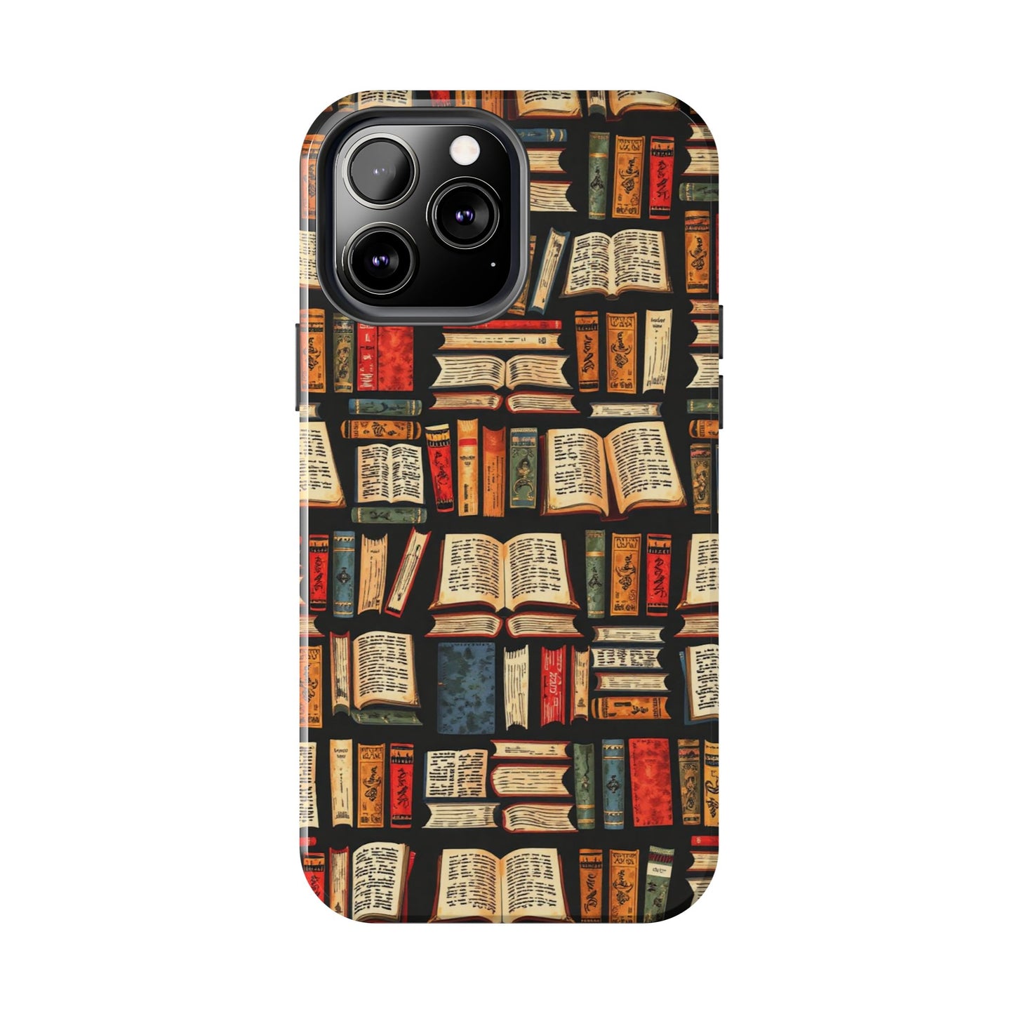 Book Lover Tough Phone Cases - Durable Protective Cases for Literature Fans