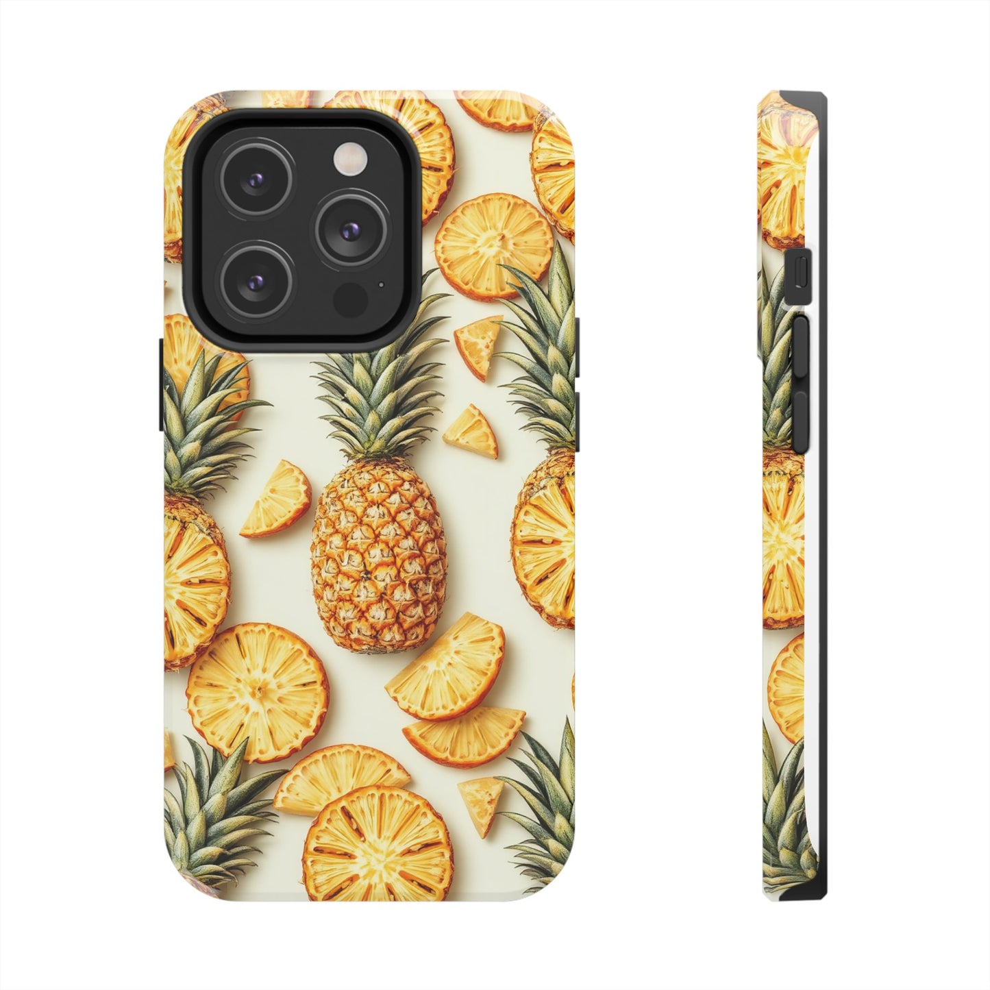 Tropical Pineapple Phone Case - Tough Phone Protector for Summer Vibes