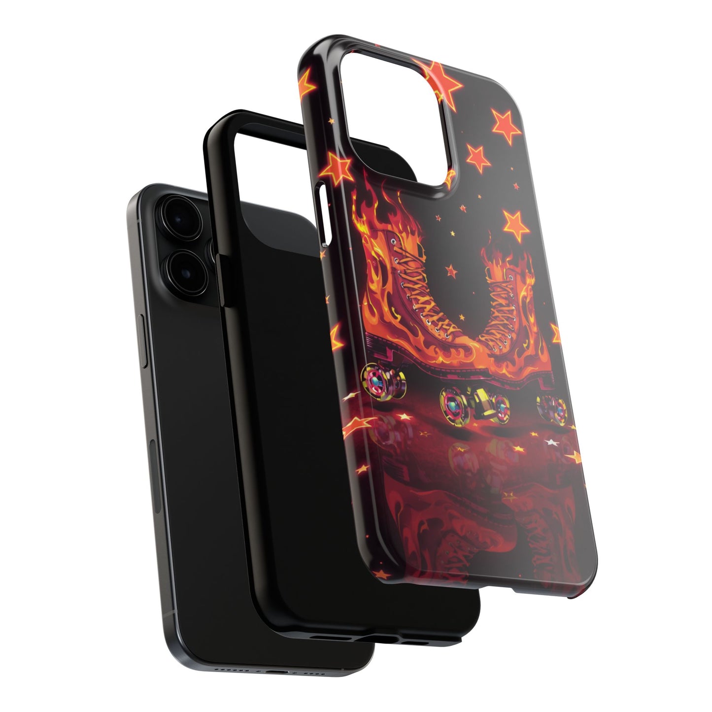 Retro Roller Skates Tough Phone Case - Stylish & Durable