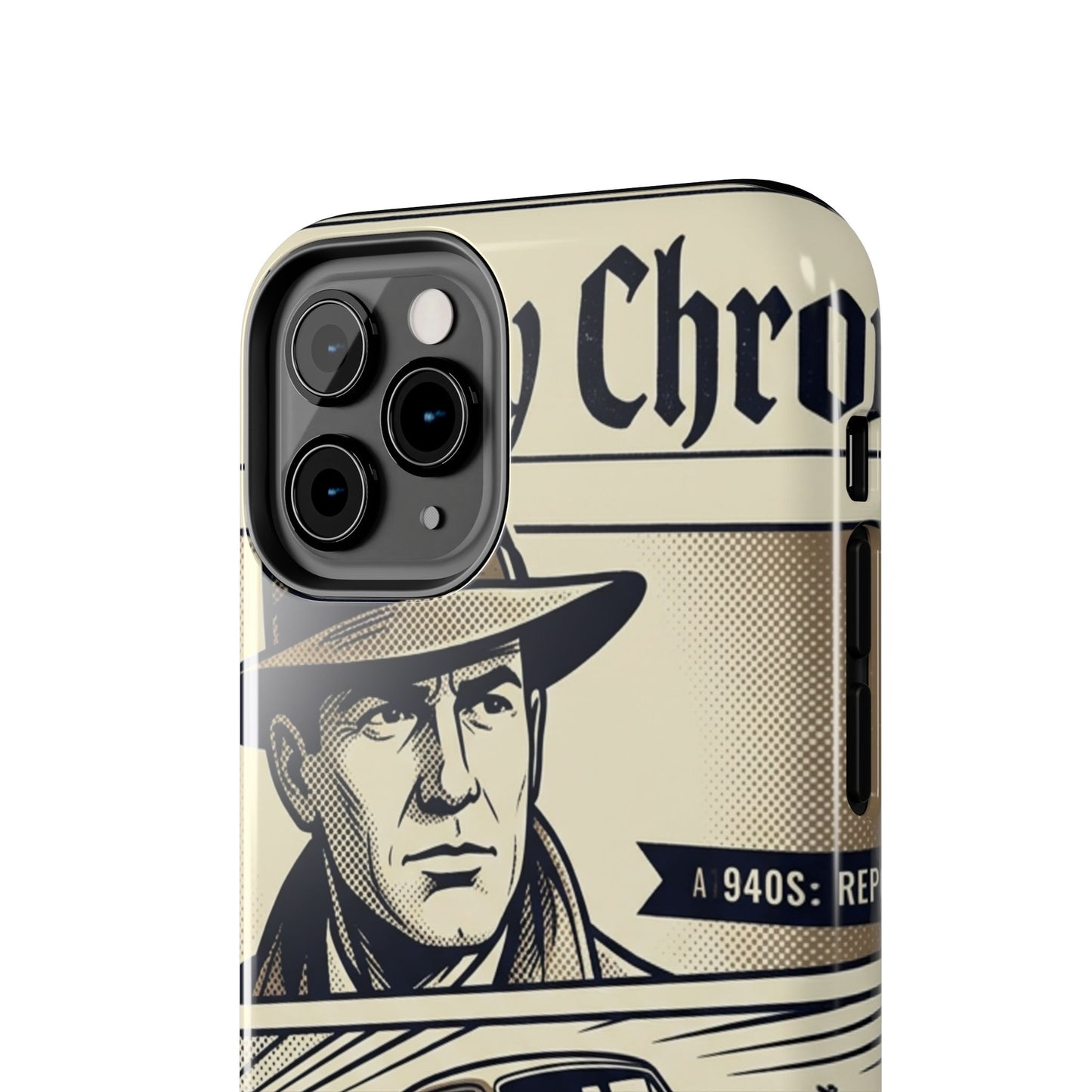 Old Newspaper Tough Phone Case