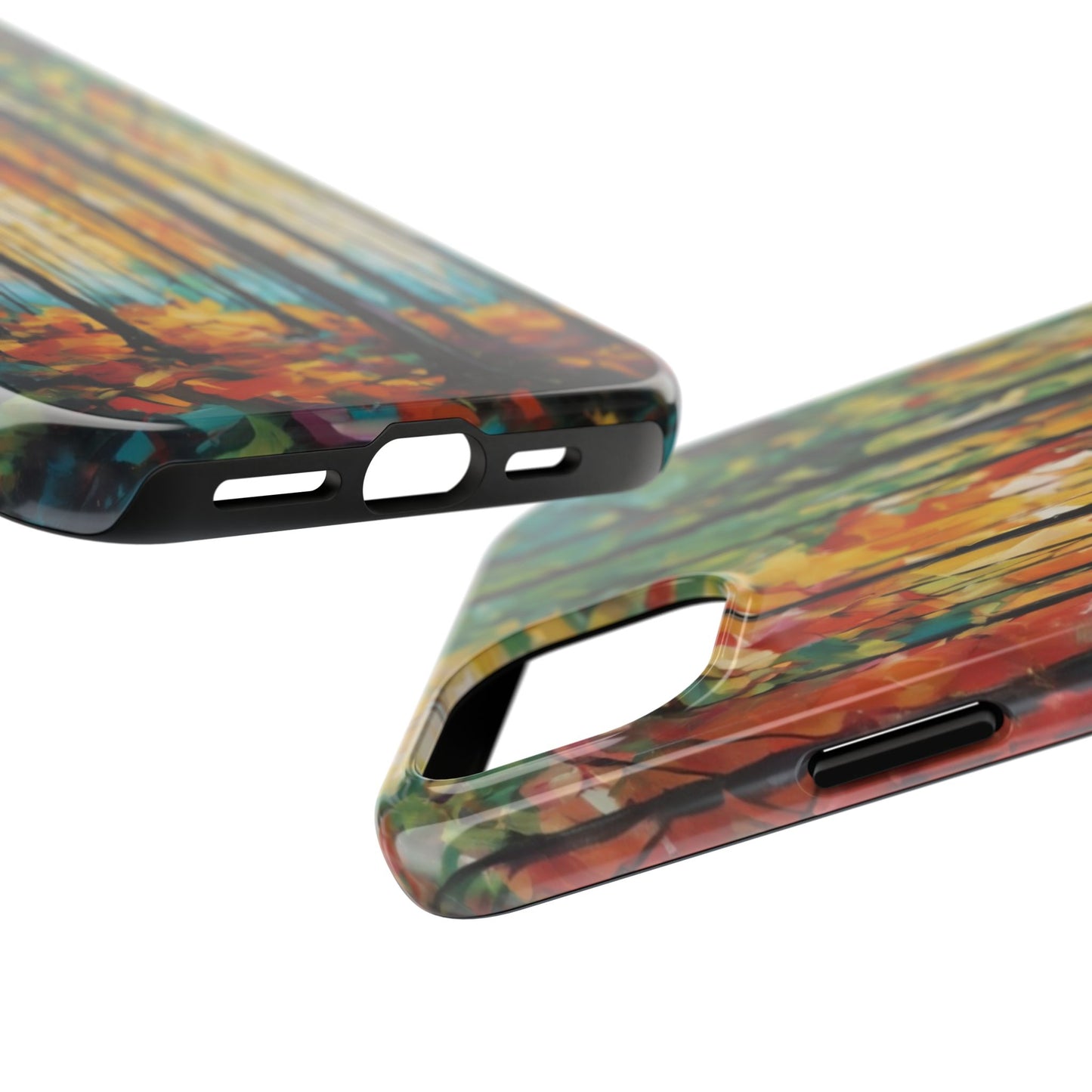 Autumn Forest Tough Phone Case - Colorful Nature Design - for iPhone