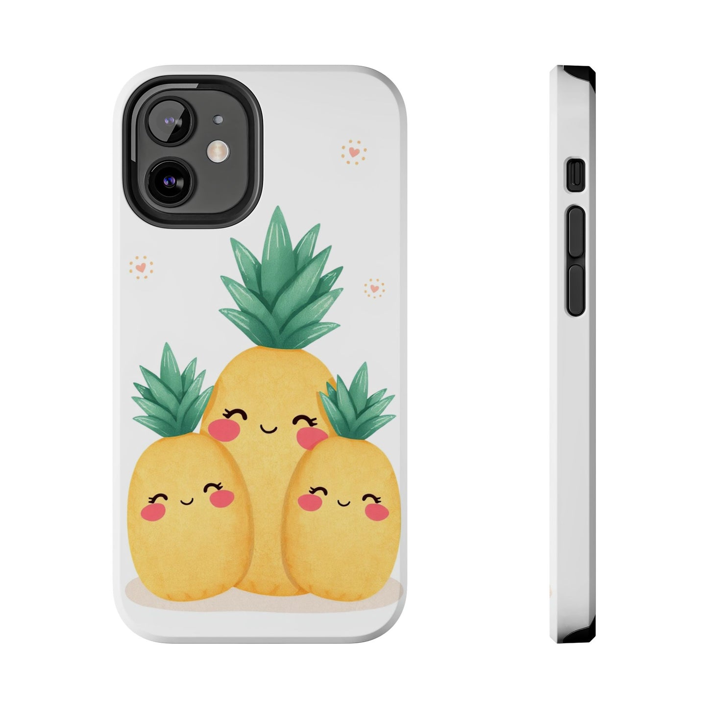Cute Pineapple Tough Phone Cases | Fun Gift for Pineapple Lovers | Summer Vibes | Durable Phone Protection | Quirky Phone Accessory