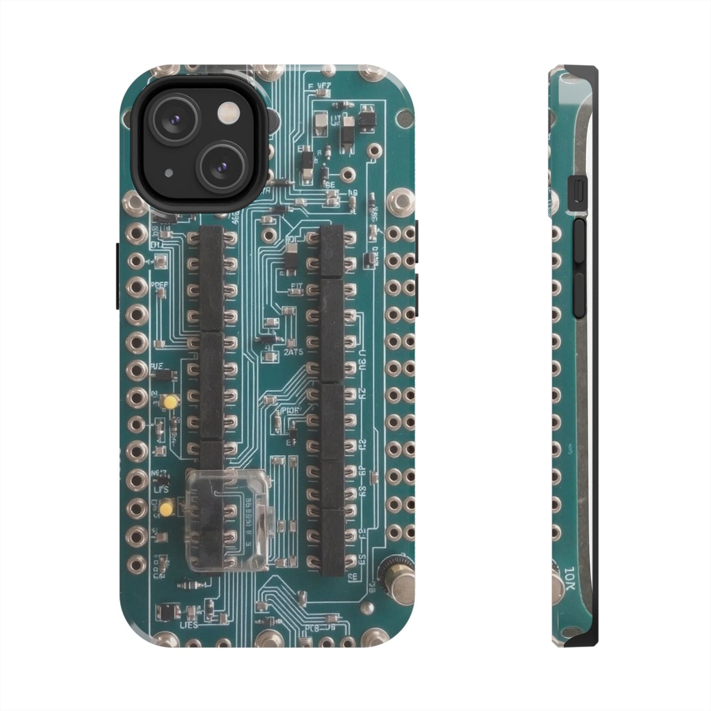 Old Circuits Design Tough Phone Case - for iPhone