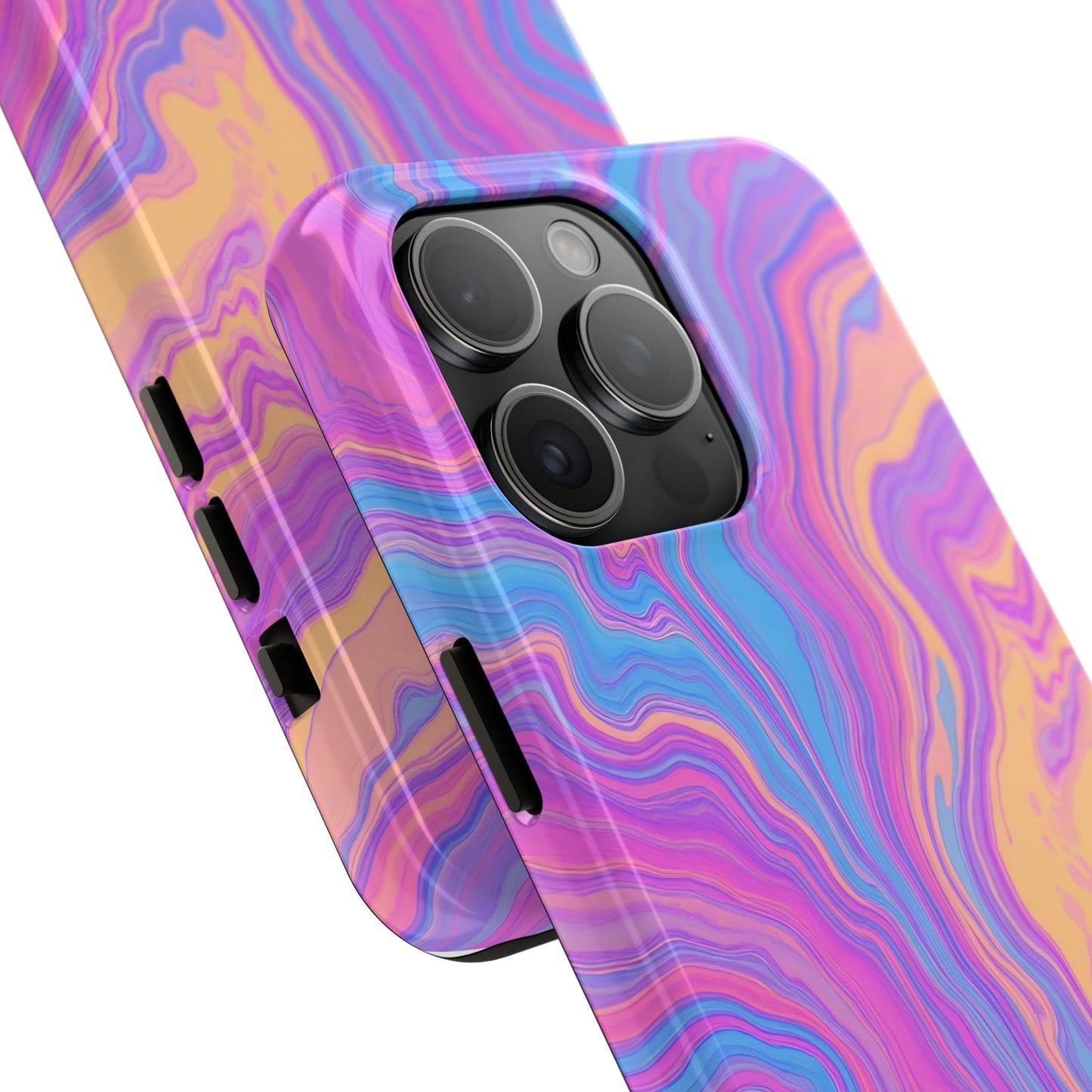 Pop Art Liquid Texture Marble Phone Case - Tough & Stylish Design - for iPhone