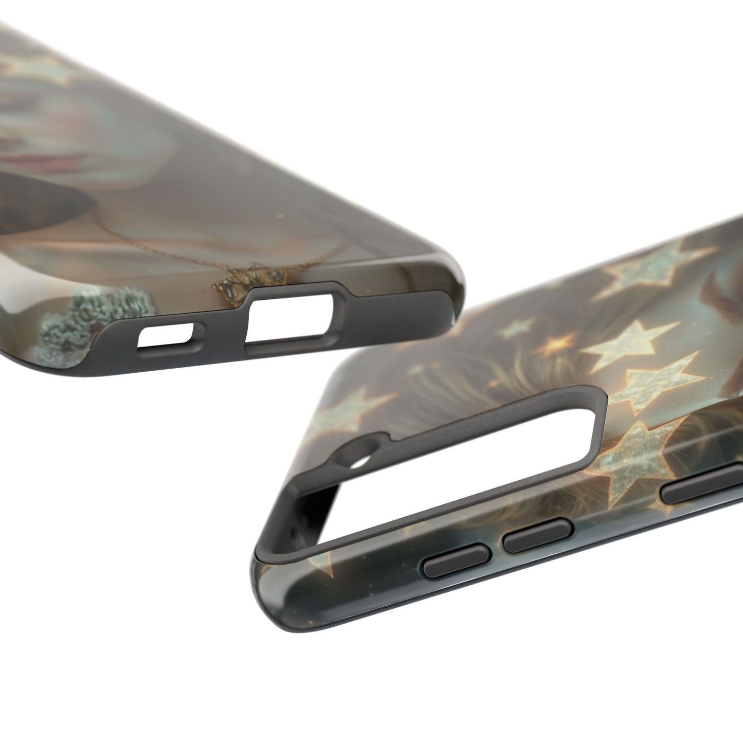 Celestial Dream Tough Phone Case - Artistic Starry Design for Style Enthusiasts