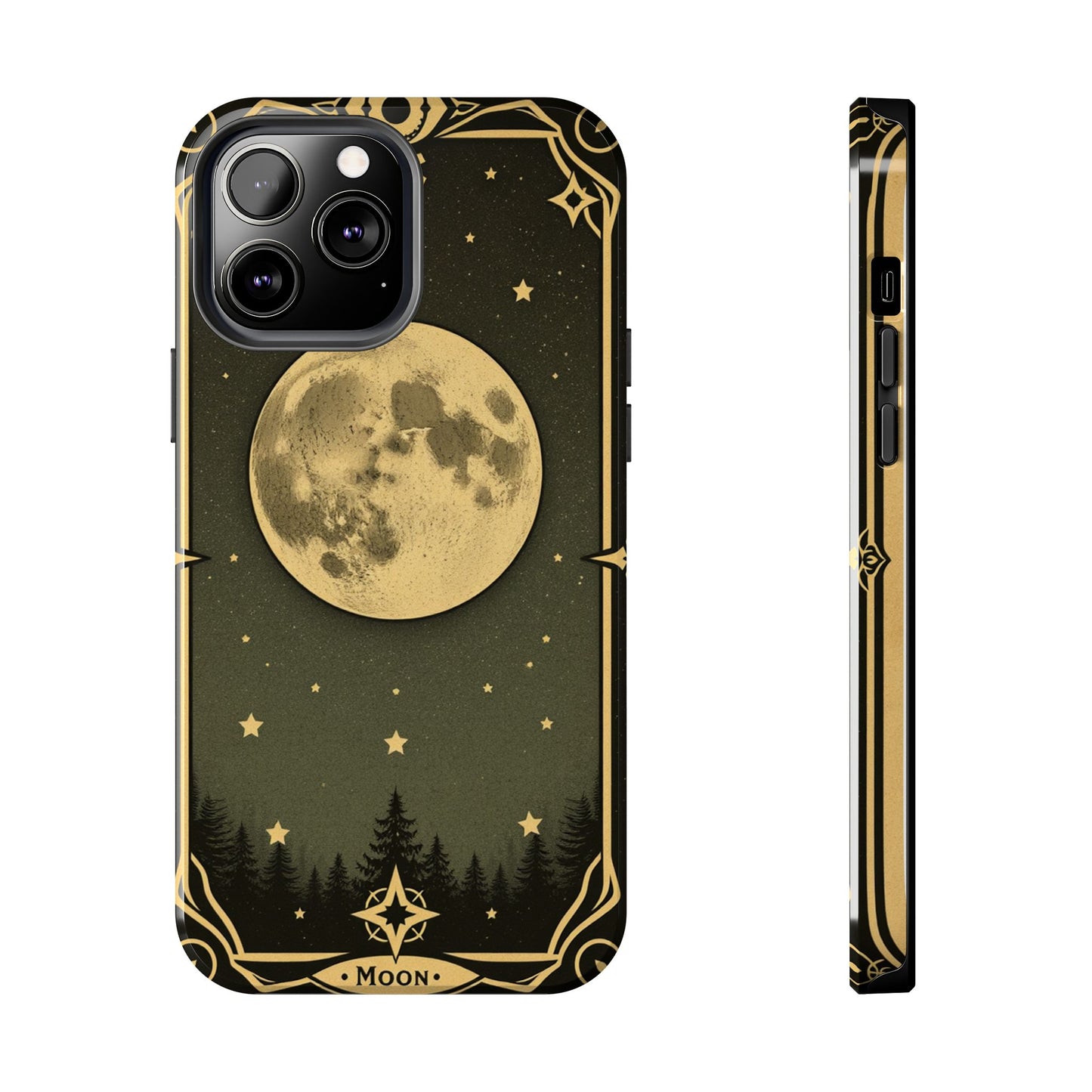 Celestial Moon Phone Case - Tough & Stylish for Star Lovers
