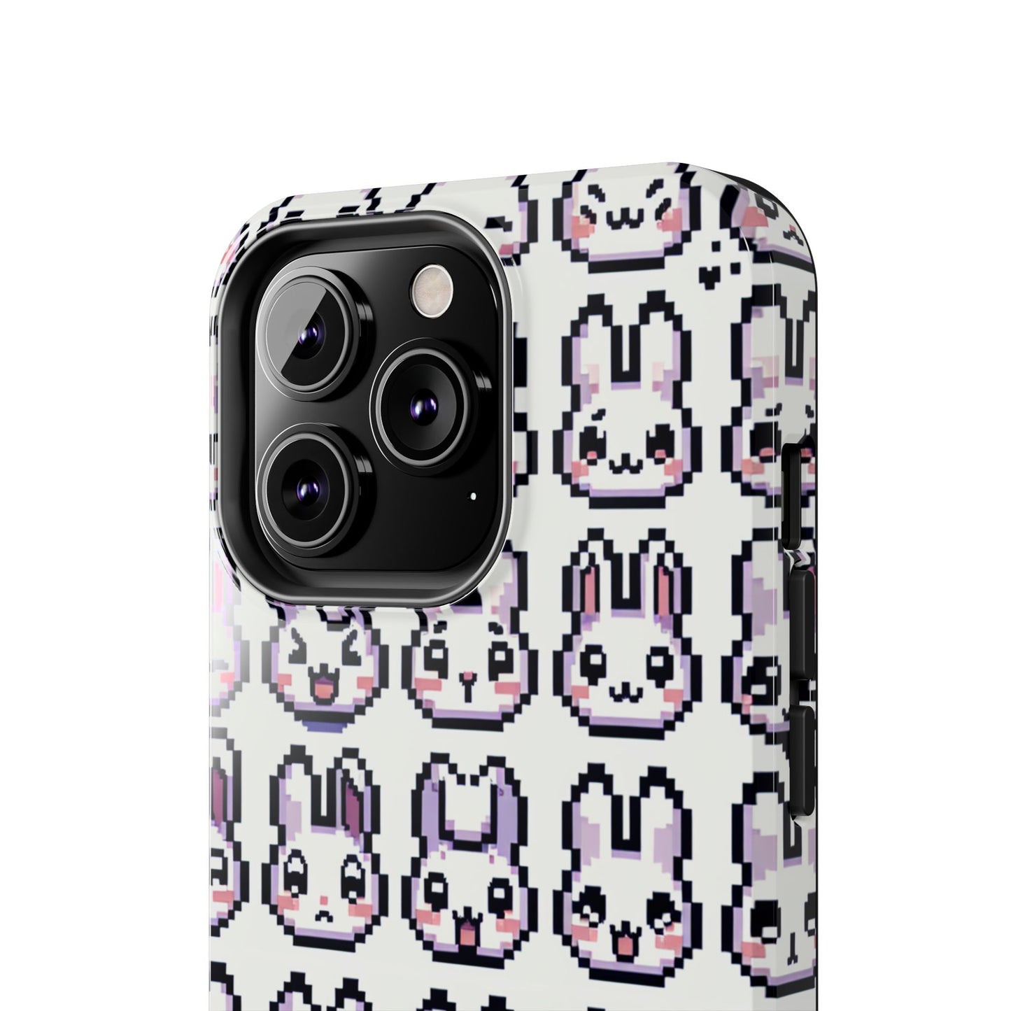 Cute Pixel Bunny Tough Phone Case - Stylish & Protective Cover for iPhone