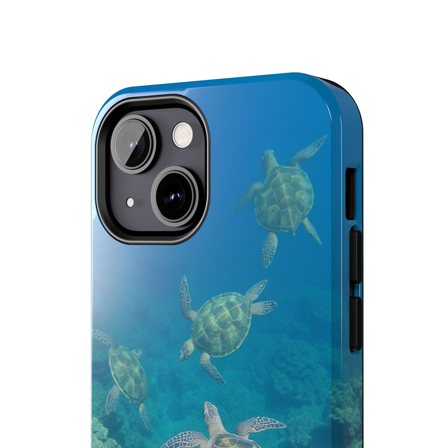 Ocean Turtle Tough Phone Cases - Durable Protection with Marine Art