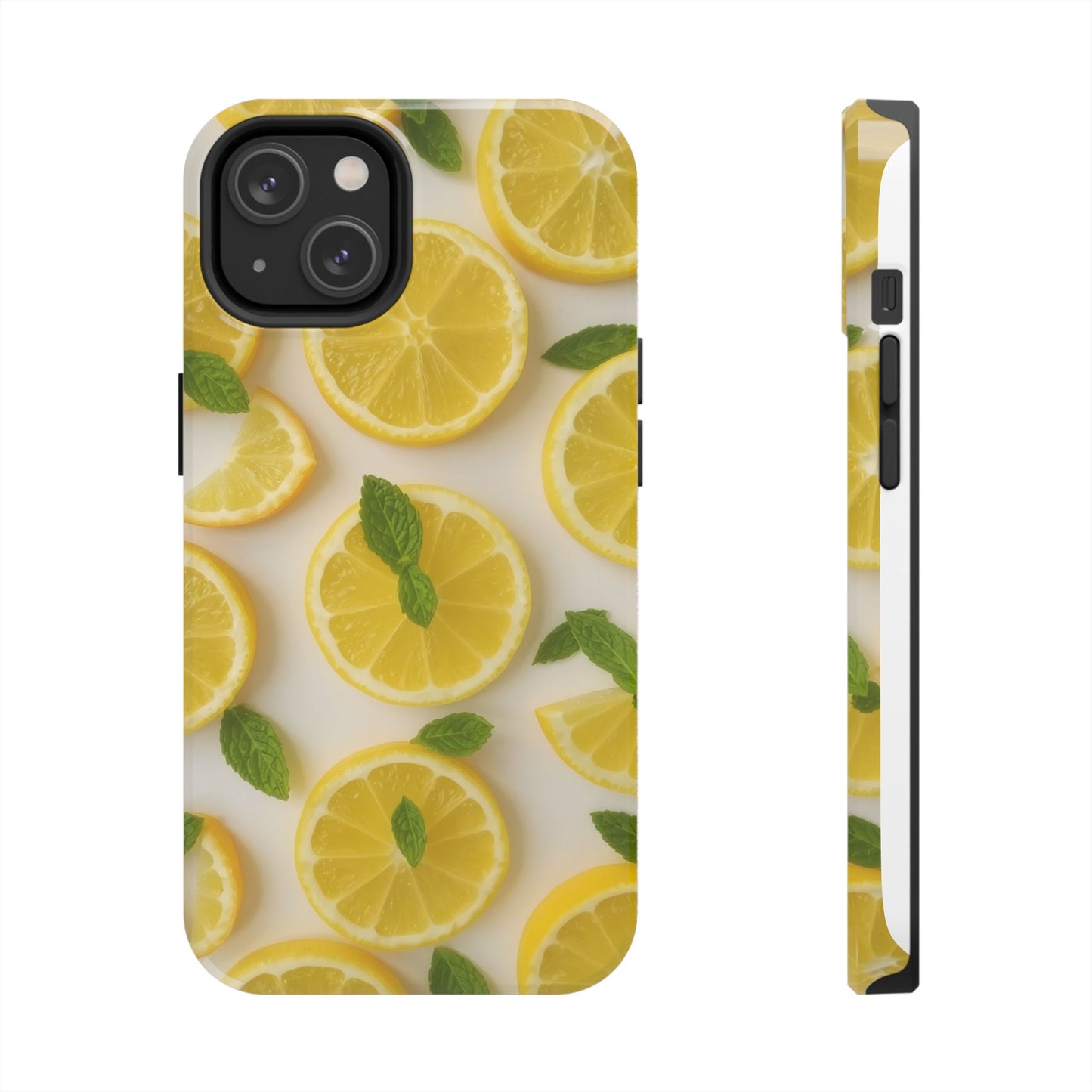 Fresh Lemons Slices - Tough Phone Case - for iPhone