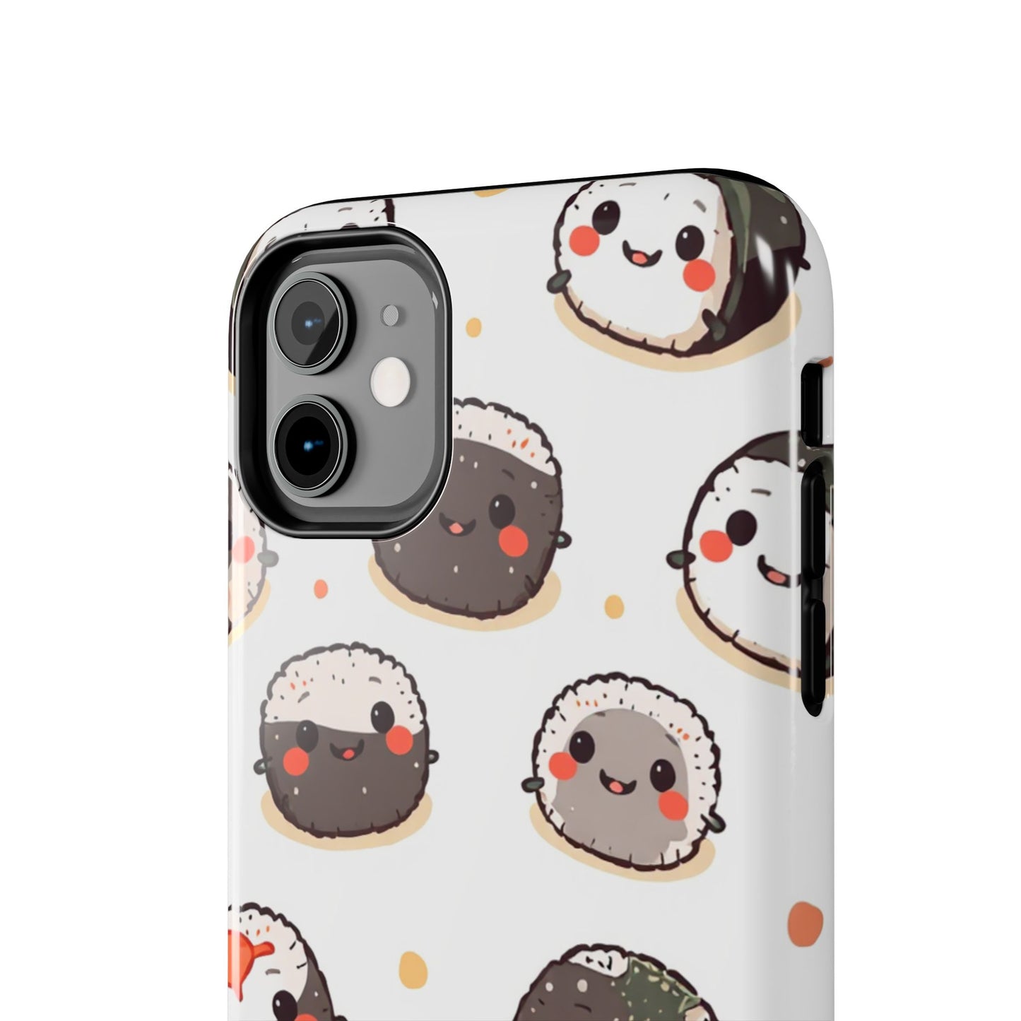 Cute Sushi Tough Phone Case - Kawaii Design for Food Lovers