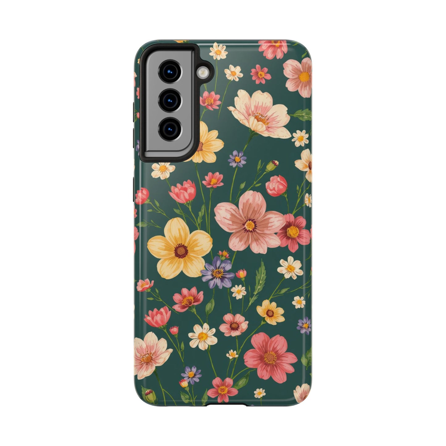 Vintage Spring Flowers Tough Phone Case - Durable Protection for iPhone