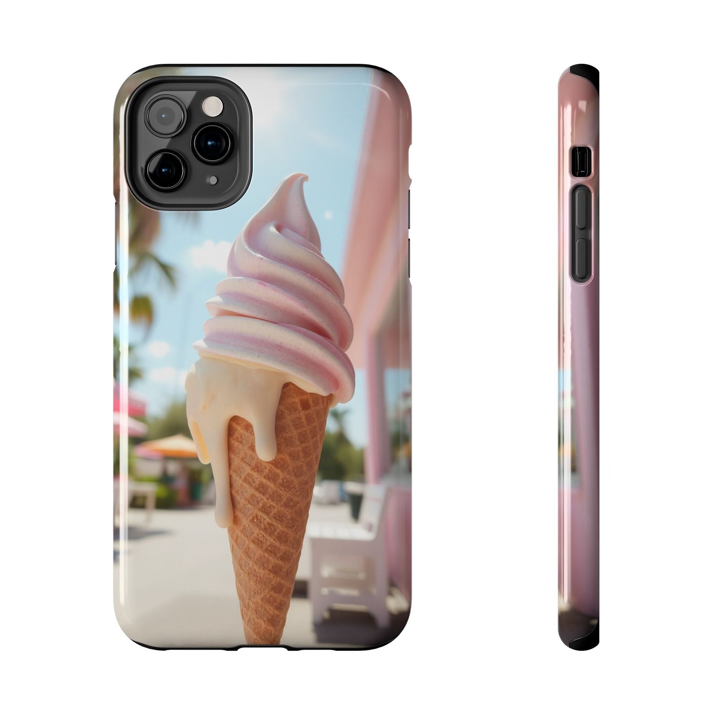 Ice Cream Cone Phone Case – Tough and Stylish Protection