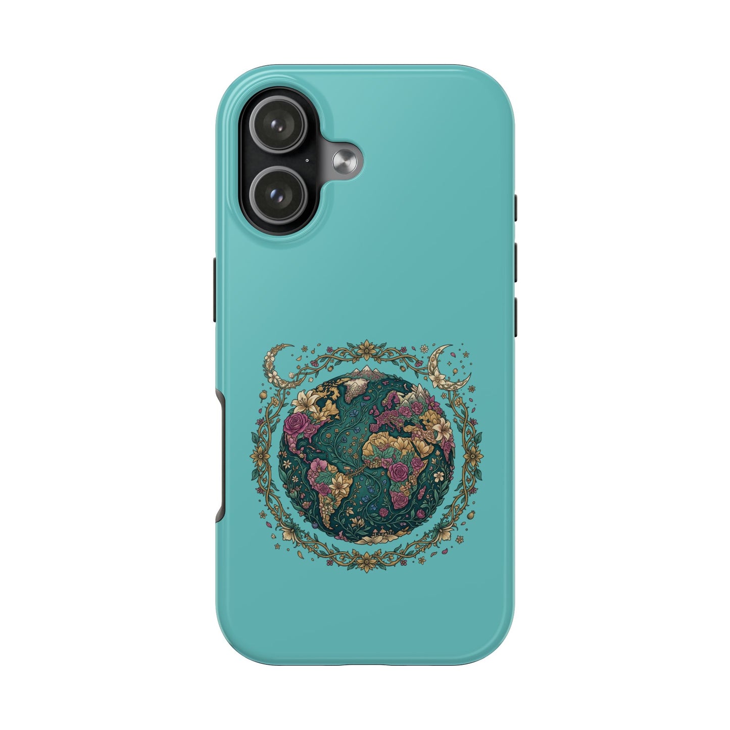 Mystical Floral Planet Phone Case — Tough Protective Phone Case