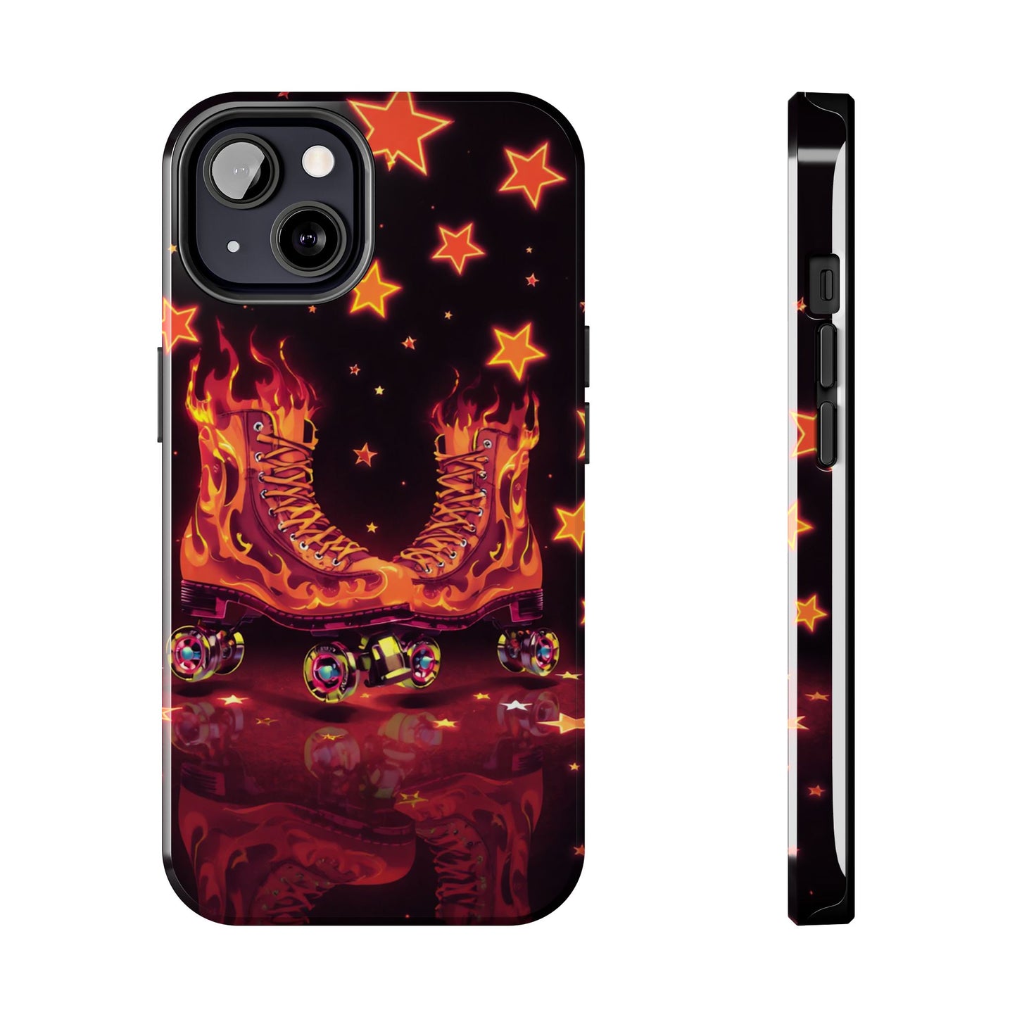 Retro Roller Skates Tough Phone Case - Stylish & Durable
