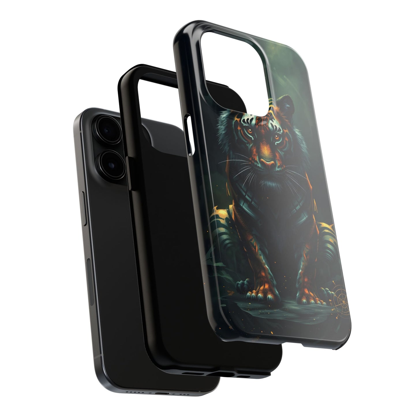 Fierce Mystical Tiger Tough Phone Case | Durable Protection for Nature Lovers - for iPhone