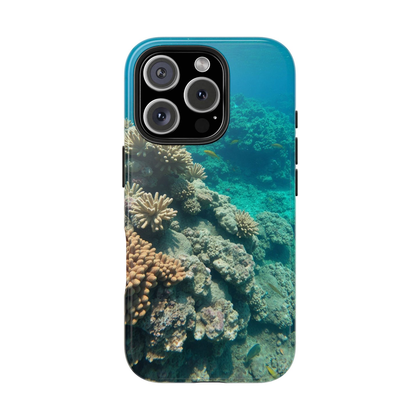 Coral Reef Tough Phone Case - Ocean Vibes Protection for Adventure Lovers