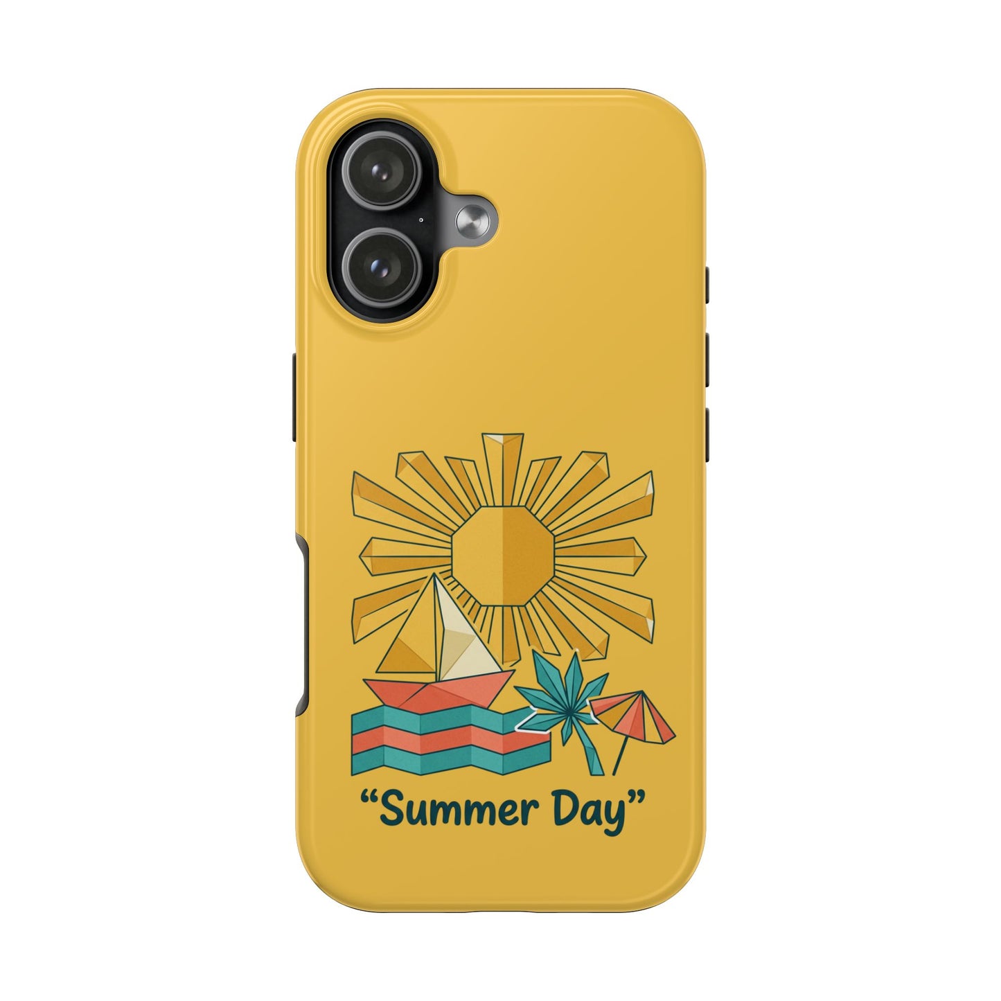 Summer Day Origami iPhone Case — Tough Protective Cover