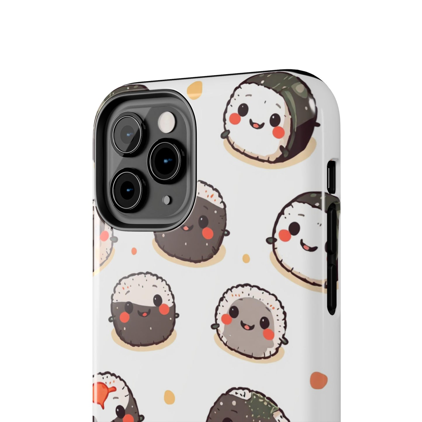 Cute Sushi Tough Phone Case - Kawaii Design for Food Lovers