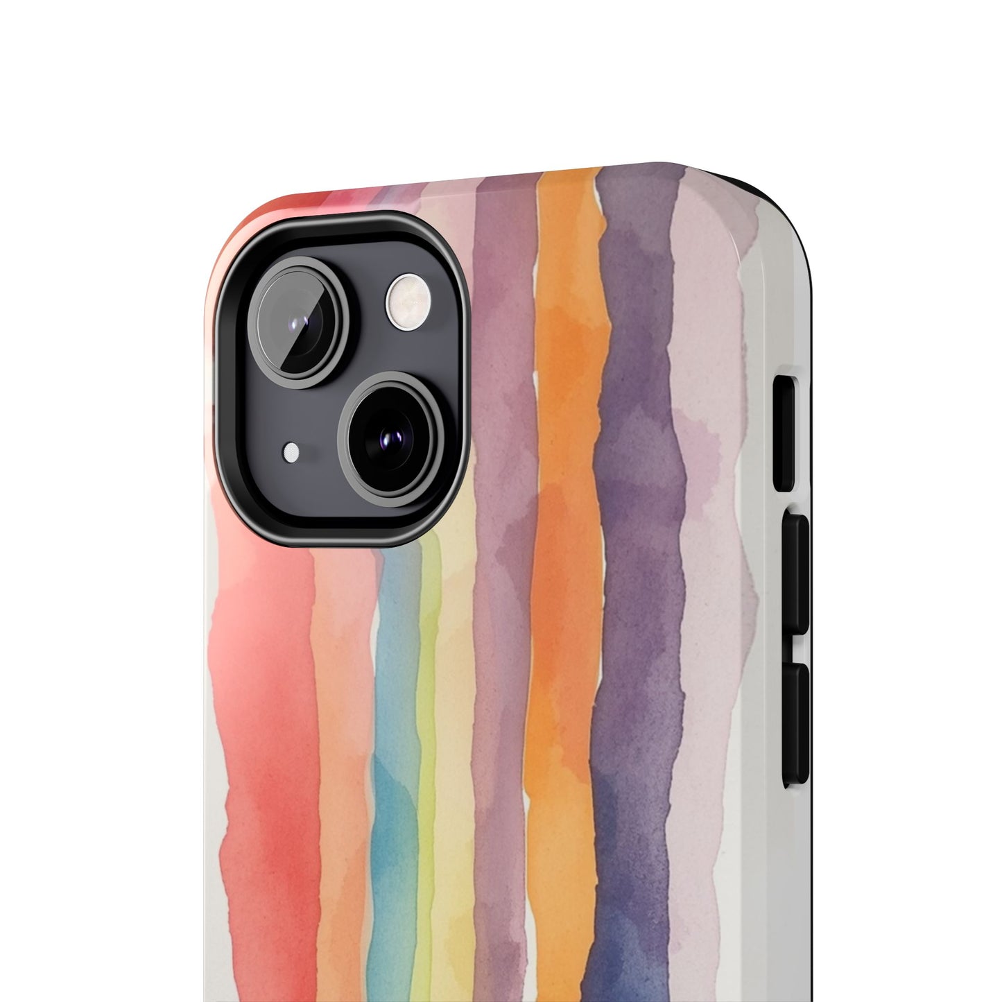 Colorful Watercolor Tough Phone Case - Stylish and Durable Cover for Creative Souls