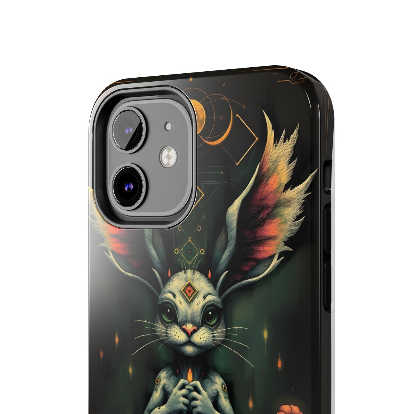 Artistic Rabbit Phone Cases - Unique and Durable Design of Mystical Bunny - for iPhone