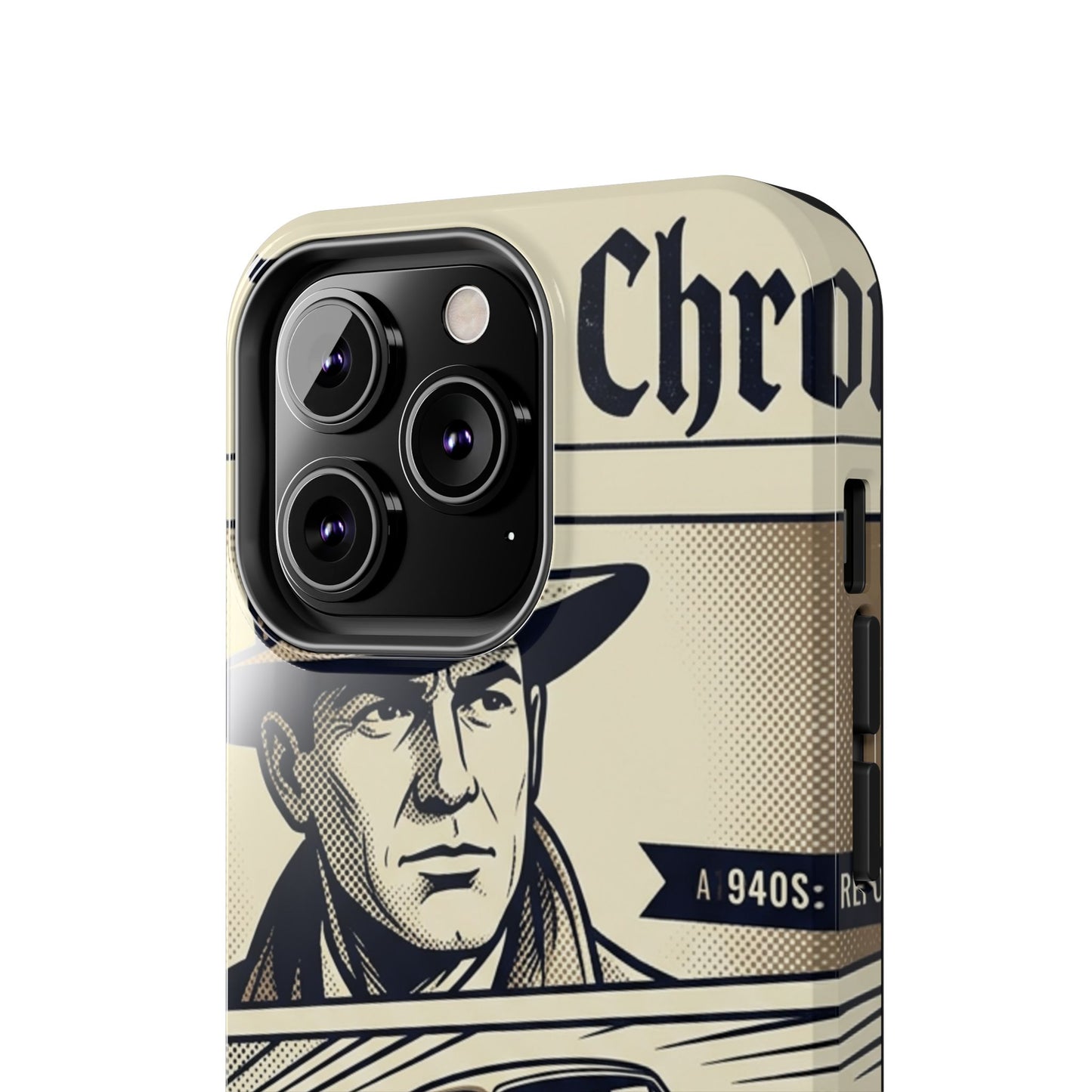 Old Newspaper Tough Phone Case