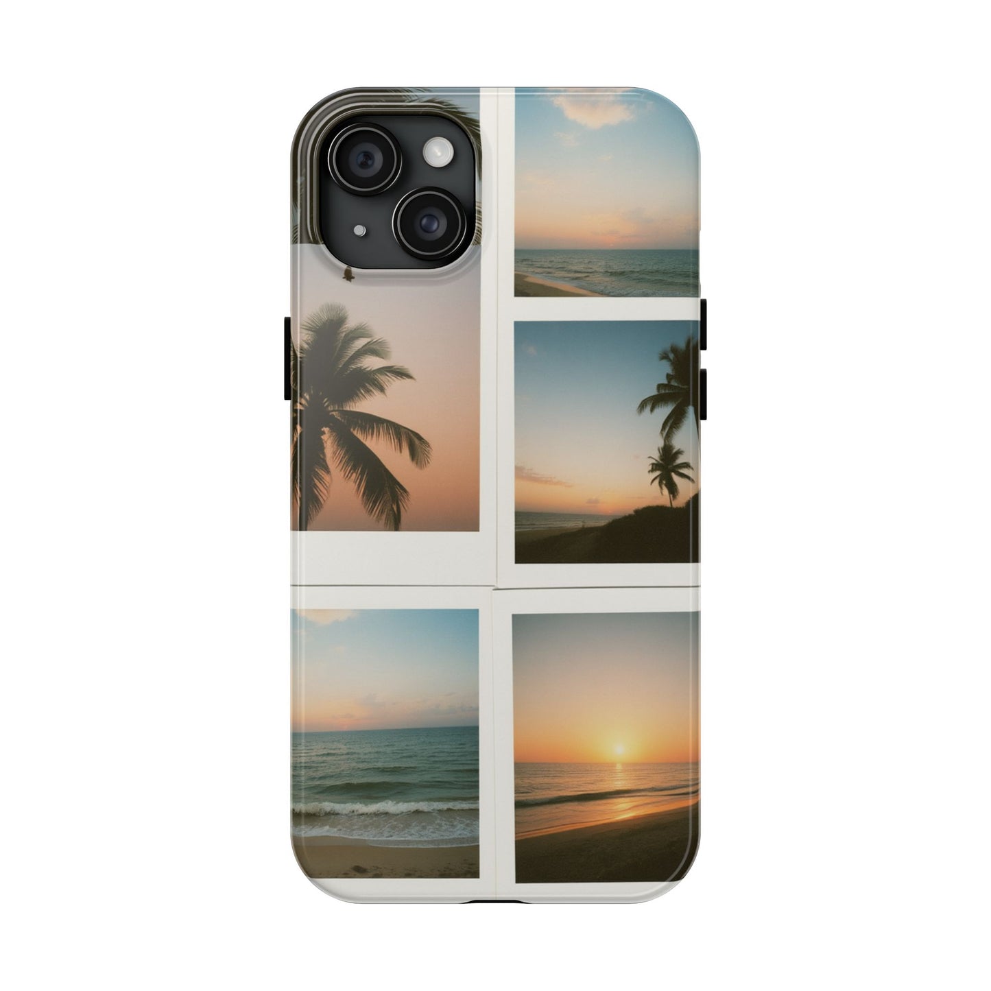 Tropical Sunset Tough Phone Case - Beach Vibes for Summer Adventures
