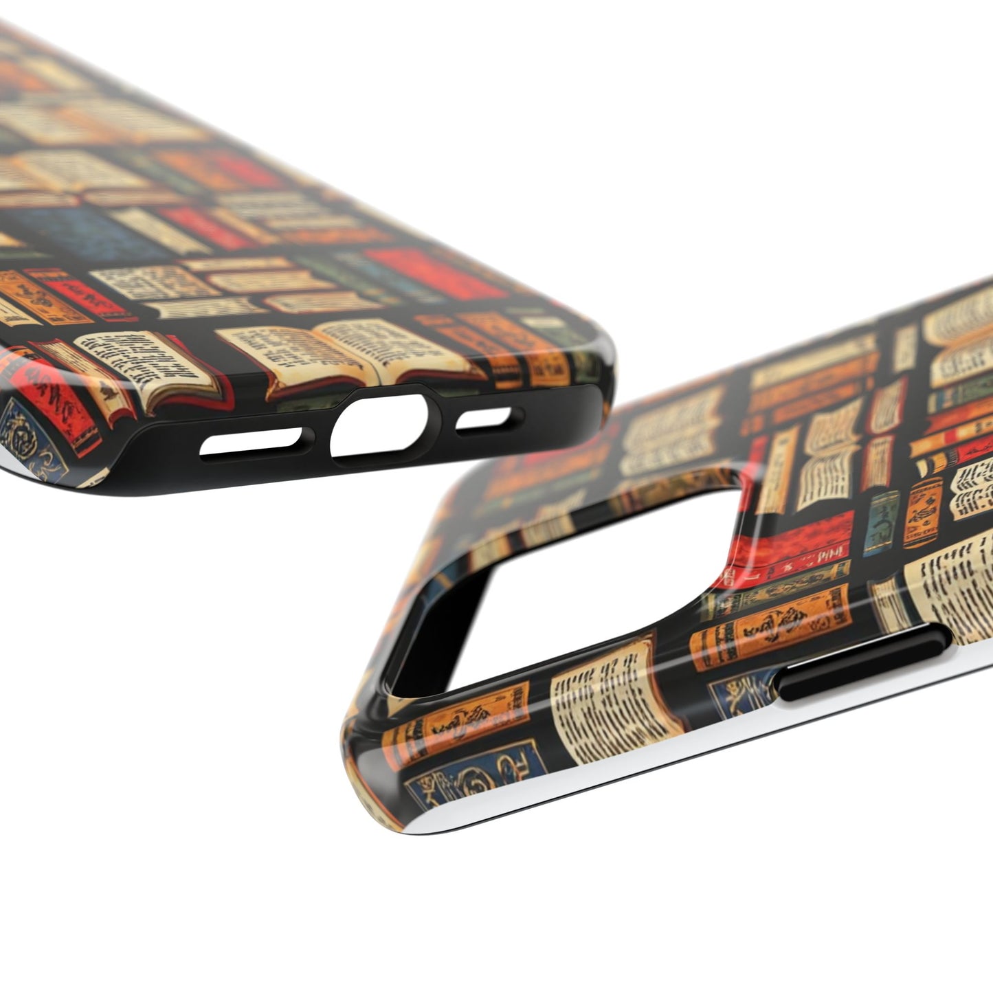 Book Lover Tough Phone Cases - Durable Protective Cases for Literature Fans