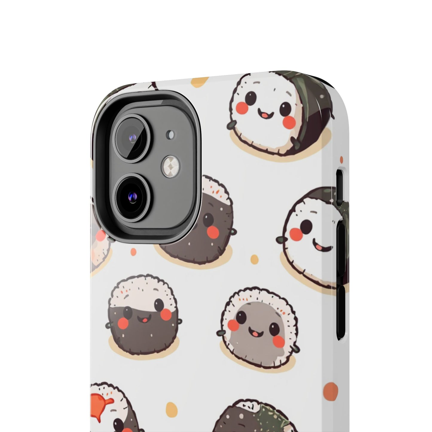 Cute Sushi Tough Phone Case - Kawaii Design for Food Lovers