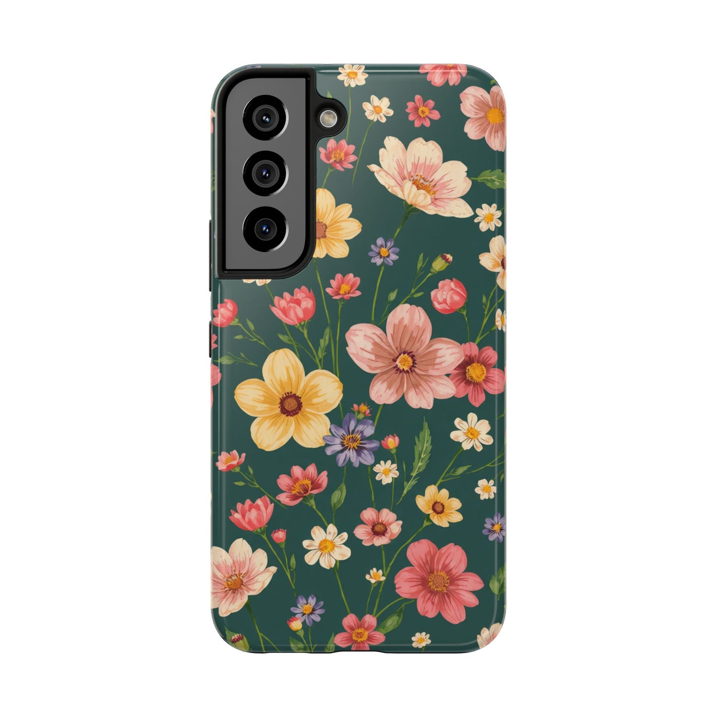 Vintage Spring Flowers Tough Phone Case - Durable Protection for iPhone