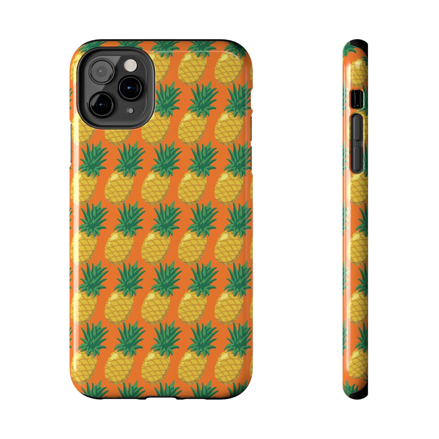 Tough Pineapple Phone Case - Vibrant Tropical Design for Summer Vibes - for iPhone
