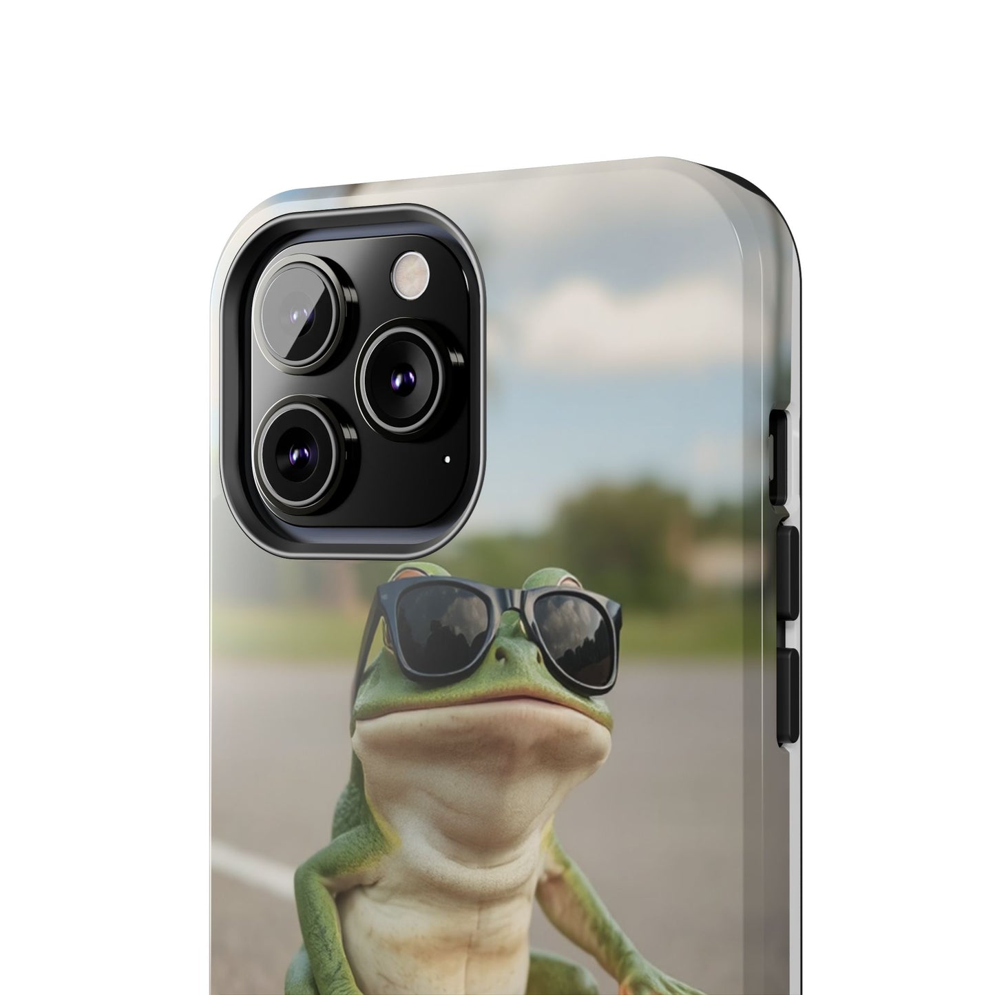 Cool Frog Skateboard Phone Case - Tough and Stylish Protection