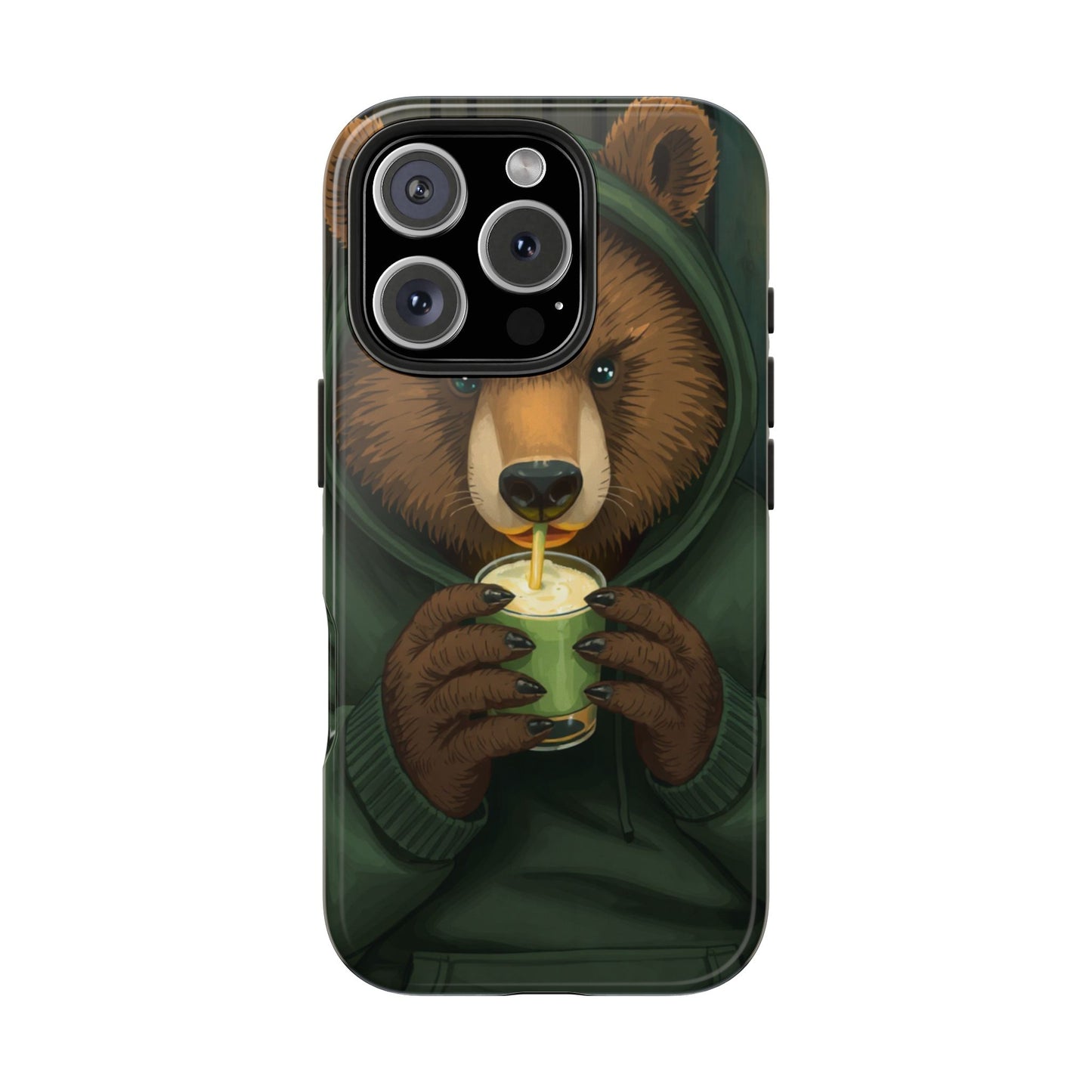 Cute Bear Phone Case – Tough and Stylish Protection for Animal Lovers