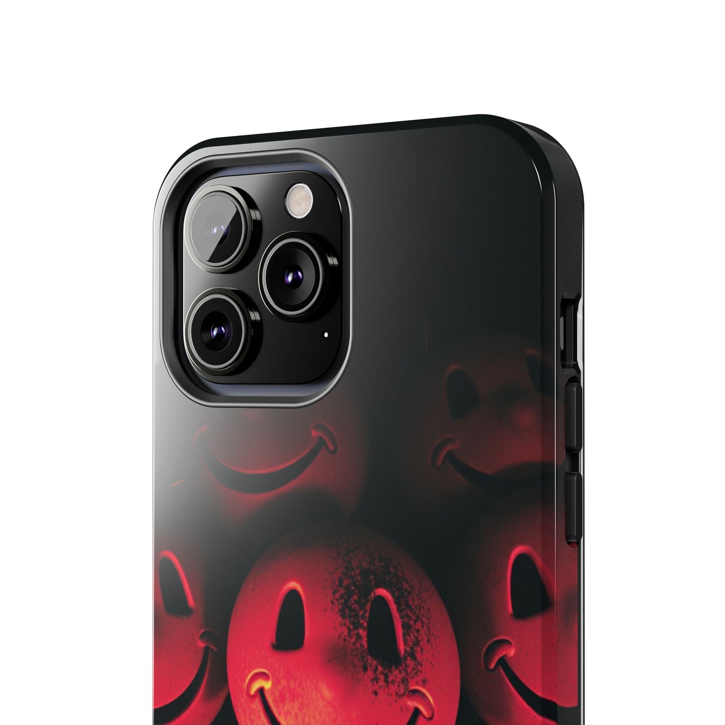 Smiley Face Tough Phone Case - Durable Protection with Fun Design