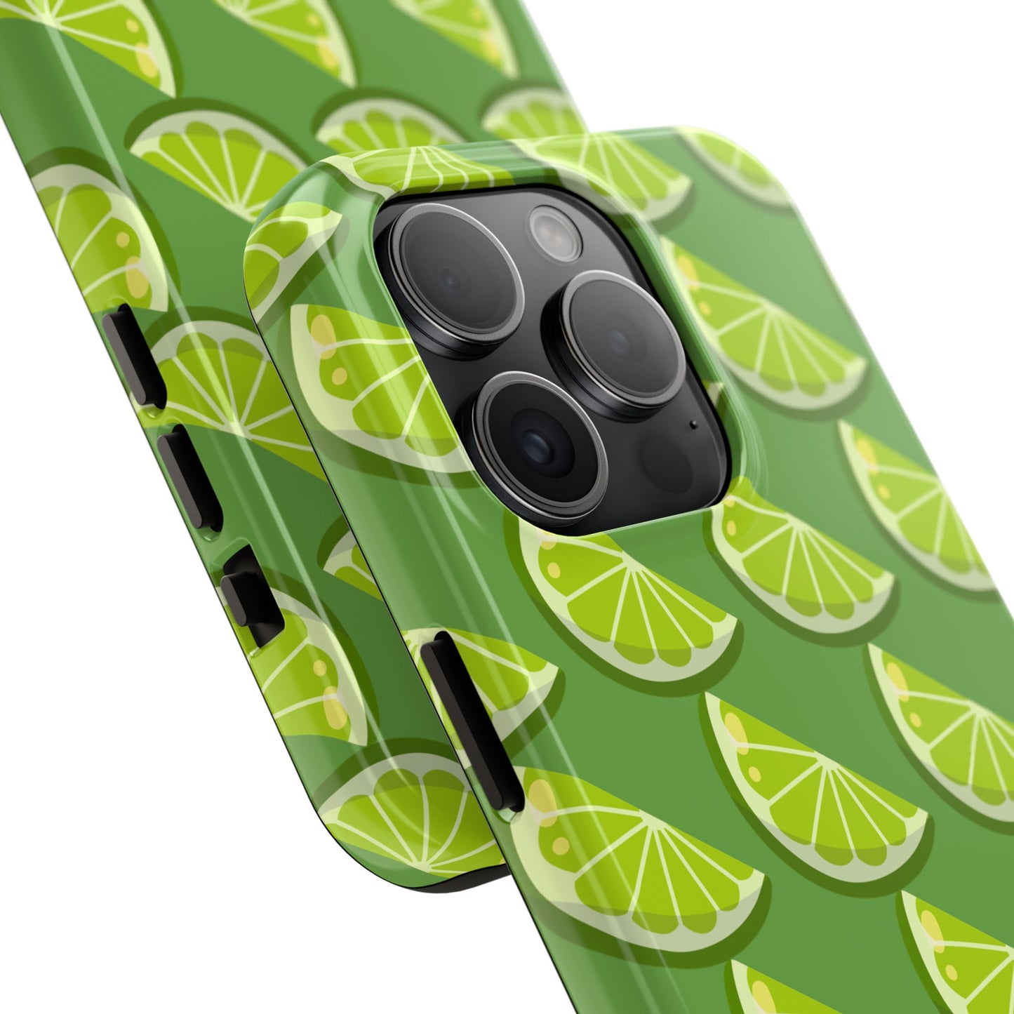 Lime Slice Tough Phone Case - Green Party - for iPhone