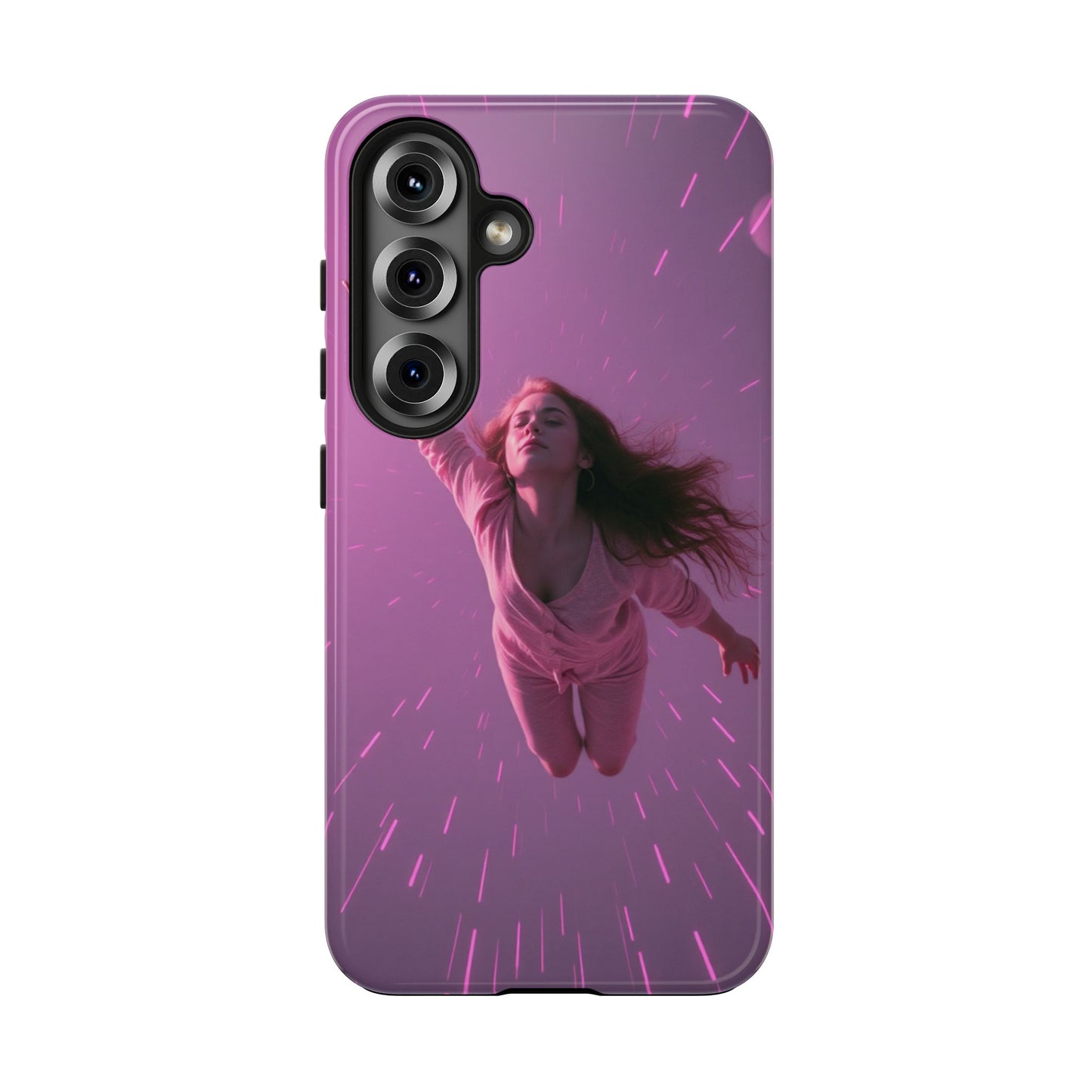 Inspirational Tough Phone Case - Cosmic Dreamer Design