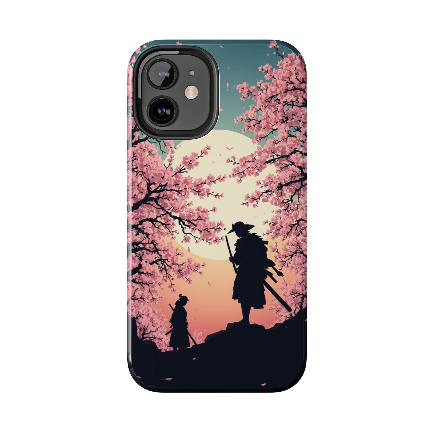 Cherry Blossom Samurai Tough Phone Case