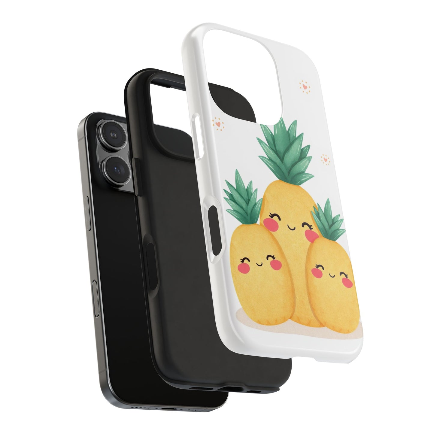 Cute Pineapple Tough Phone Cases | Fun Gift for Pineapple Lovers | Summer Vibes | Durable Phone Protection | Quirky Phone Accessory