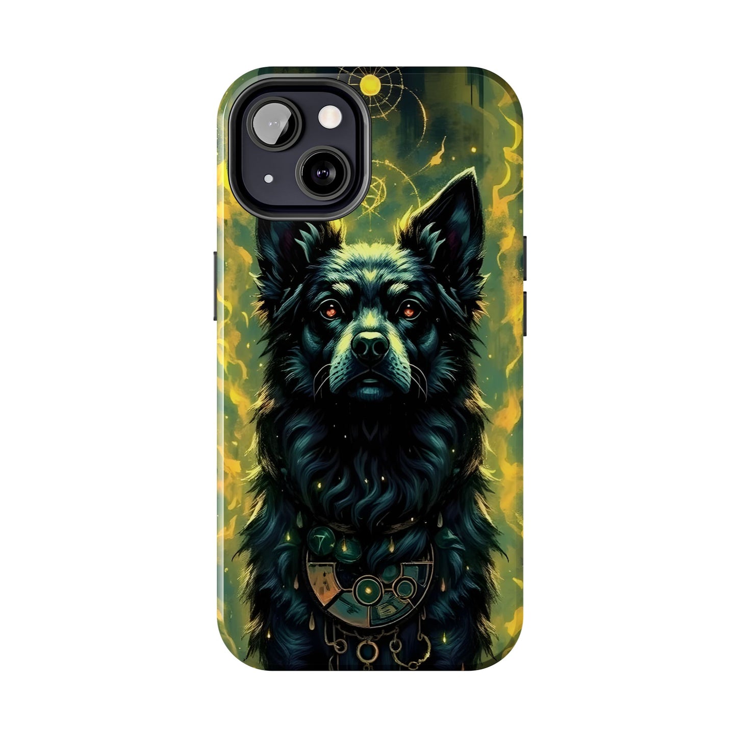 Mystical Dog Tribe Phone Case - Tough and Stylish for Pet Lovers - for iPhone