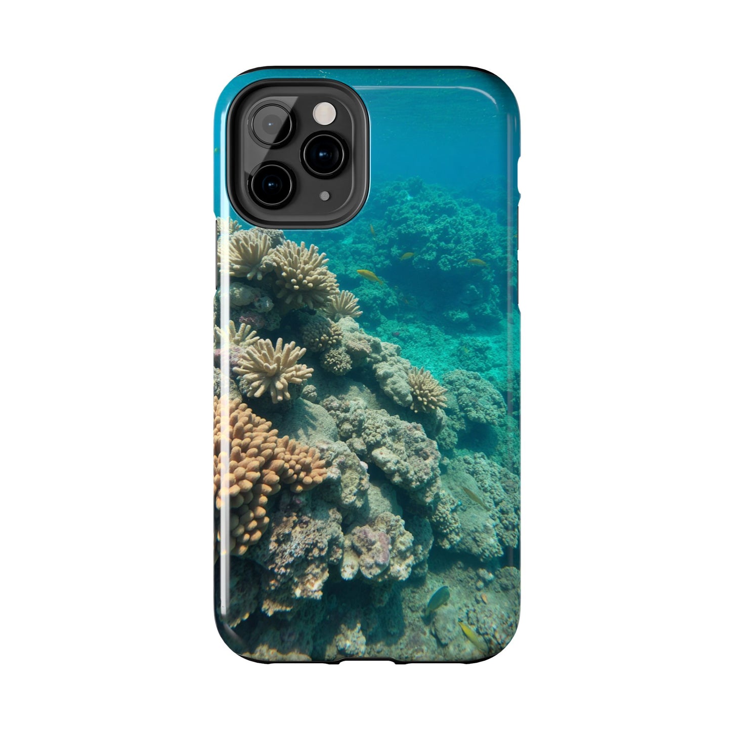 Coral Reef Tough Phone Case - Ocean Vibes Protection for Adventure Lovers