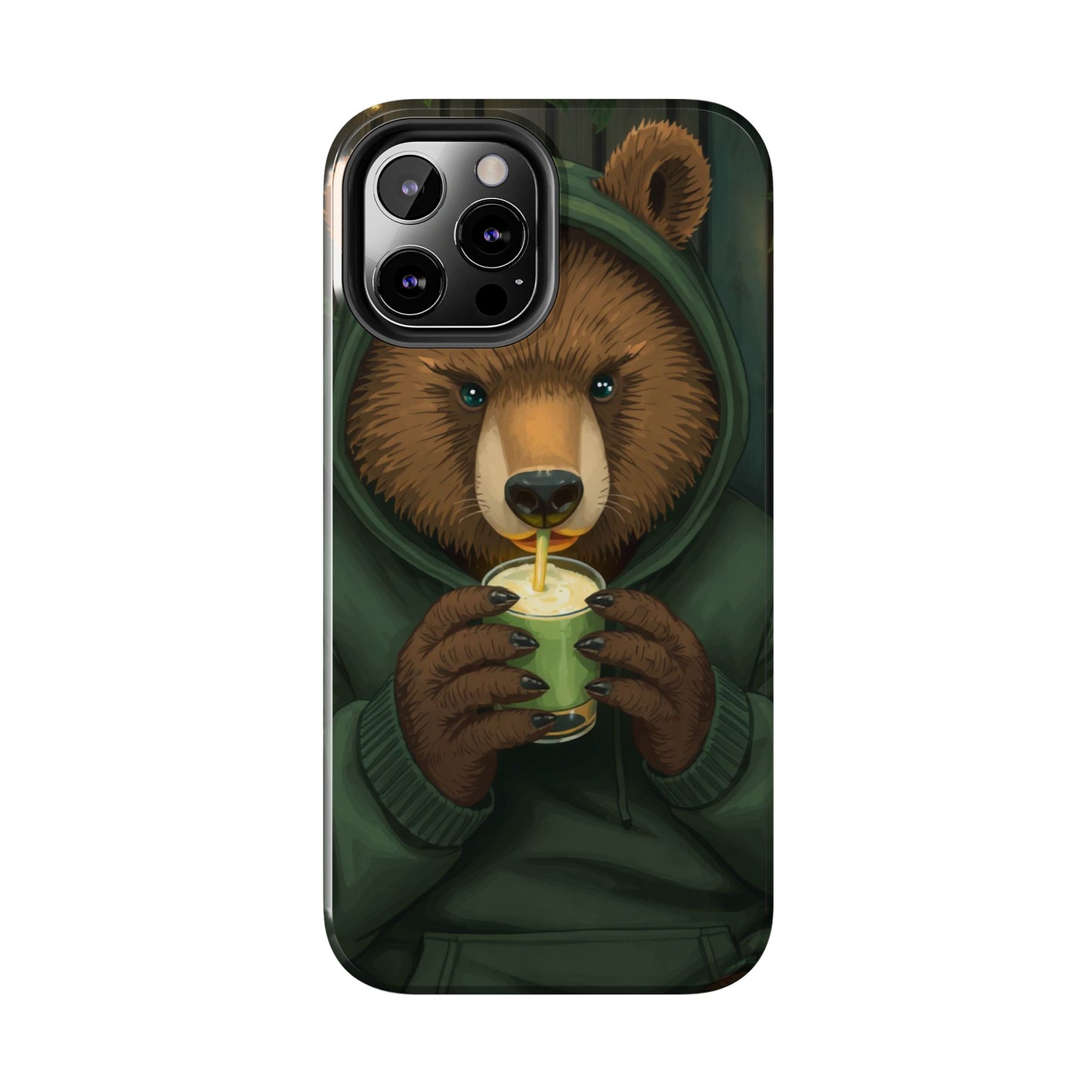 Cute Bear Phone Case – Tough and Stylish Protection for Animal Lovers