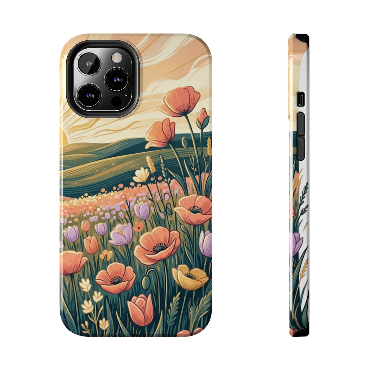 Floral Sunrise iPhone Case — Land of Flowers Design