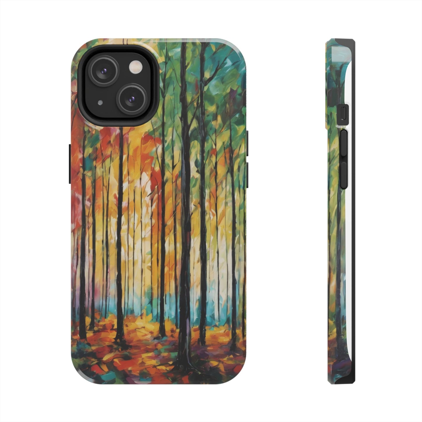 Autumn Forest Tough Phone Case - Colorful Nature Design - for iPhone