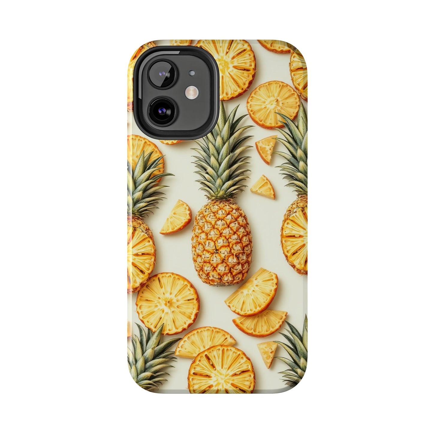 Tropical Pineapple Phone Case - Tough Phone Protector for Summer Vibes