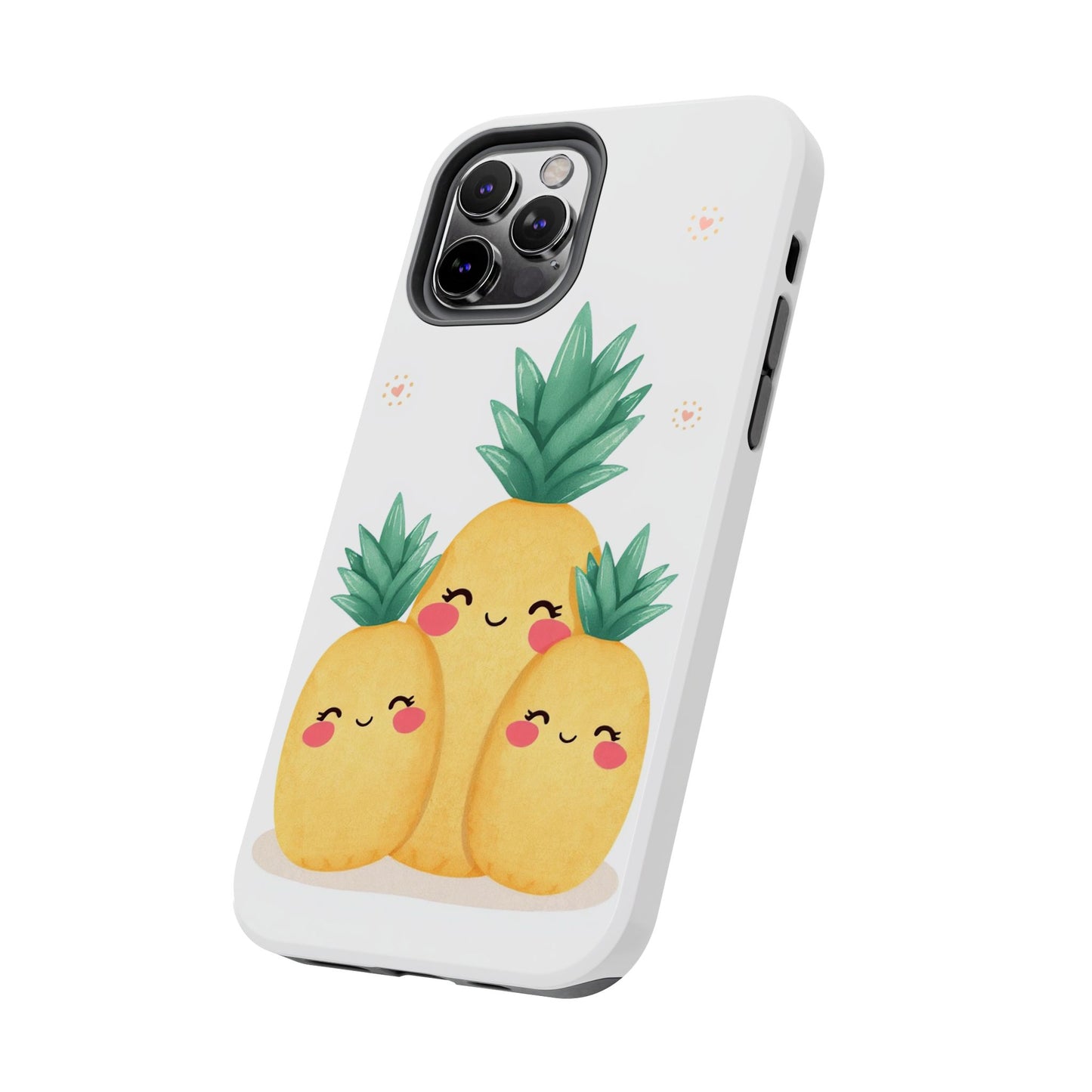 Cute Pineapple Tough Phone Cases | Fun Gift for Pineapple Lovers | Summer Vibes | Durable Phone Protection | Quirky Phone Accessory