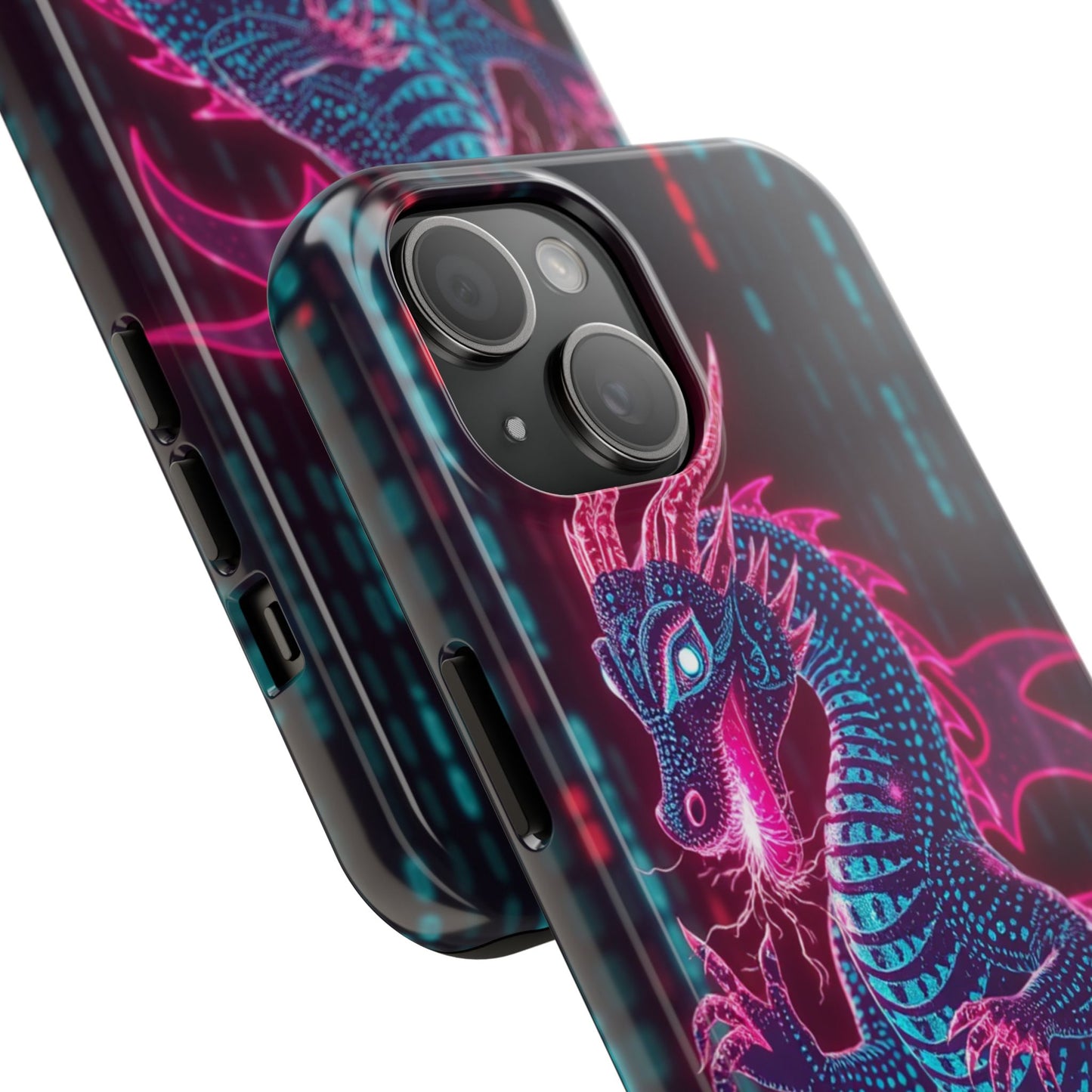 Electrifying Dragon Phone Case - Tough, Stylish Protection for Fantasy Lovers