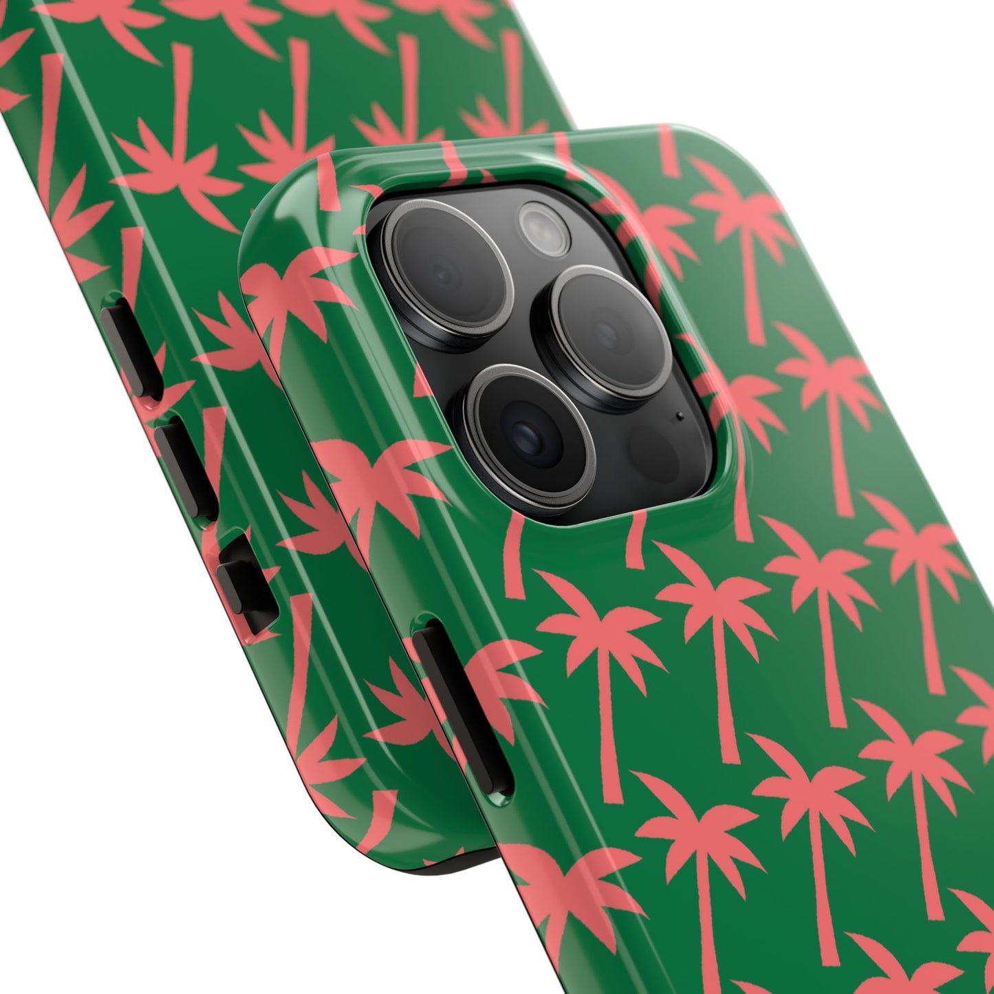 Tropical Palm Pattern for Beach Lovers - Tough Phone Case - for iPhone